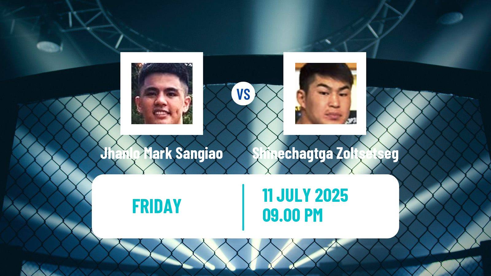 MMA Bantamweight One Championship Men Jhanlo Mark Sangiao - Shinechagtga Zoltsetseg