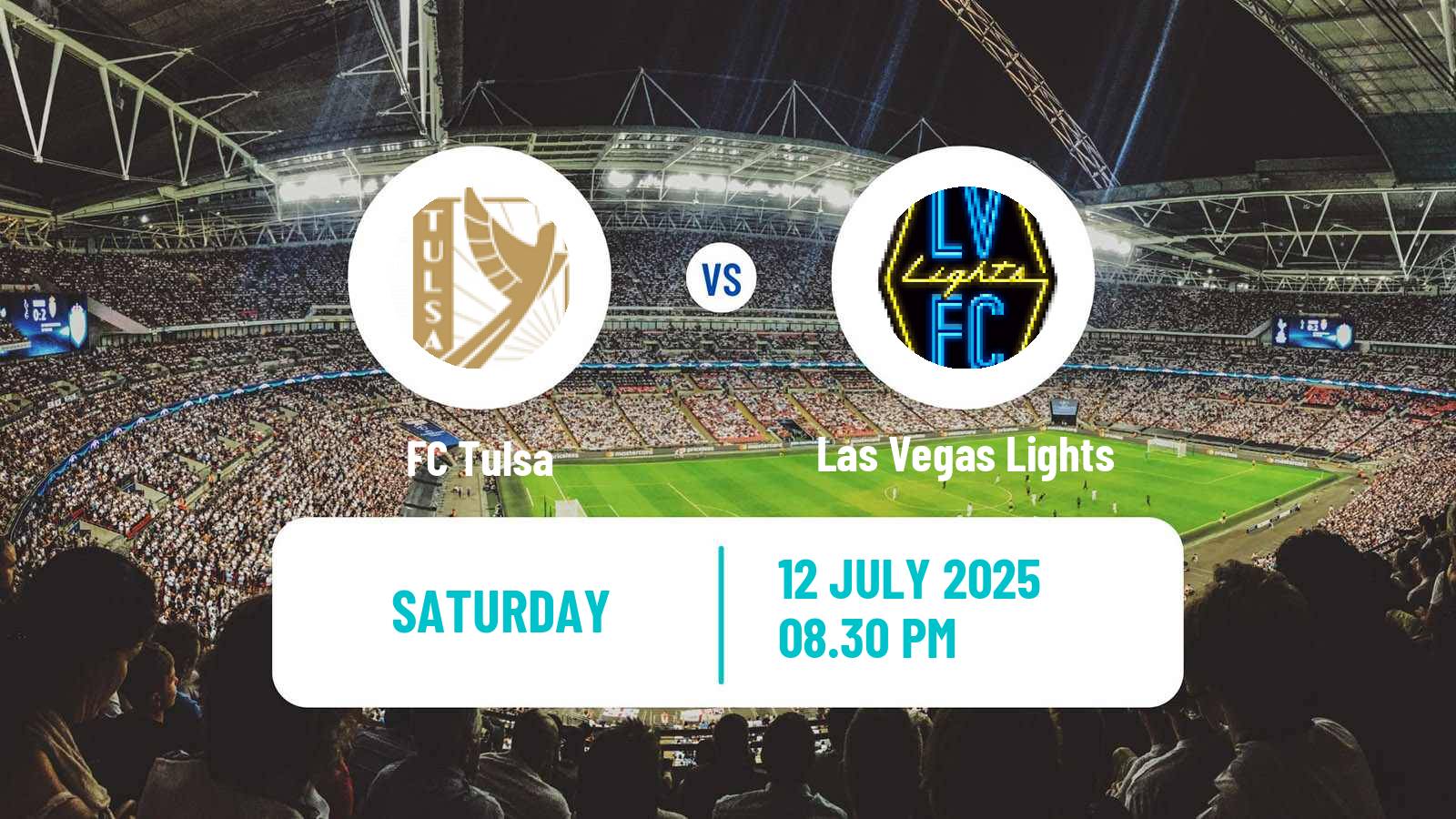 Soccer USL Championship Tulsa - Las Vegas Lights