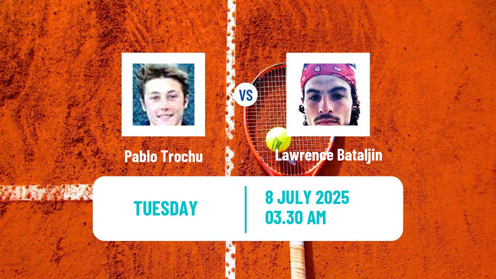 Tennis ITF M15 Hillcrest Men Pablo Trochu - Lawrence Bataljin