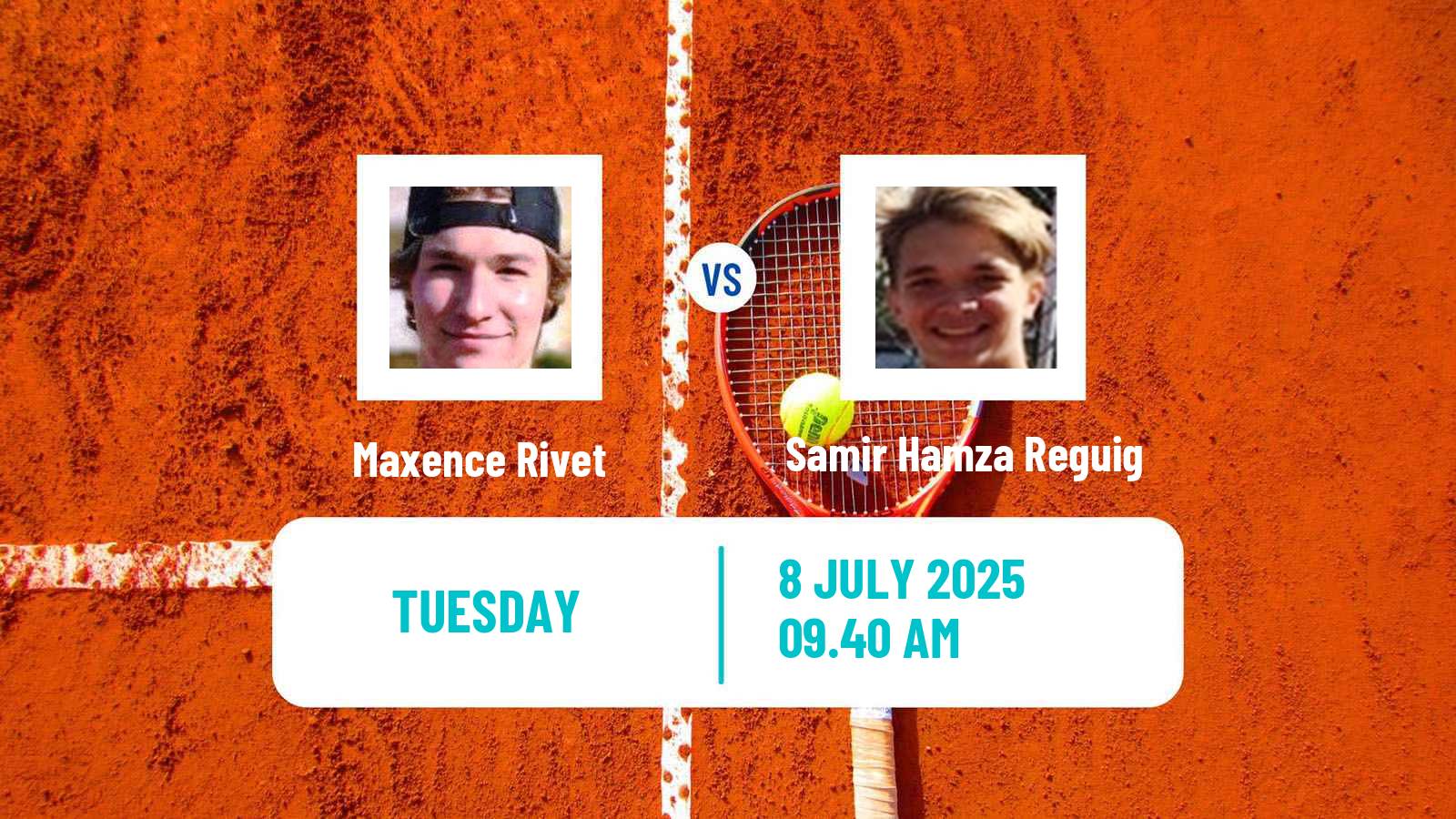 Tennis ITF M15 Monastir 27 Men Maxence Rivet - Samir Hamza Reguig