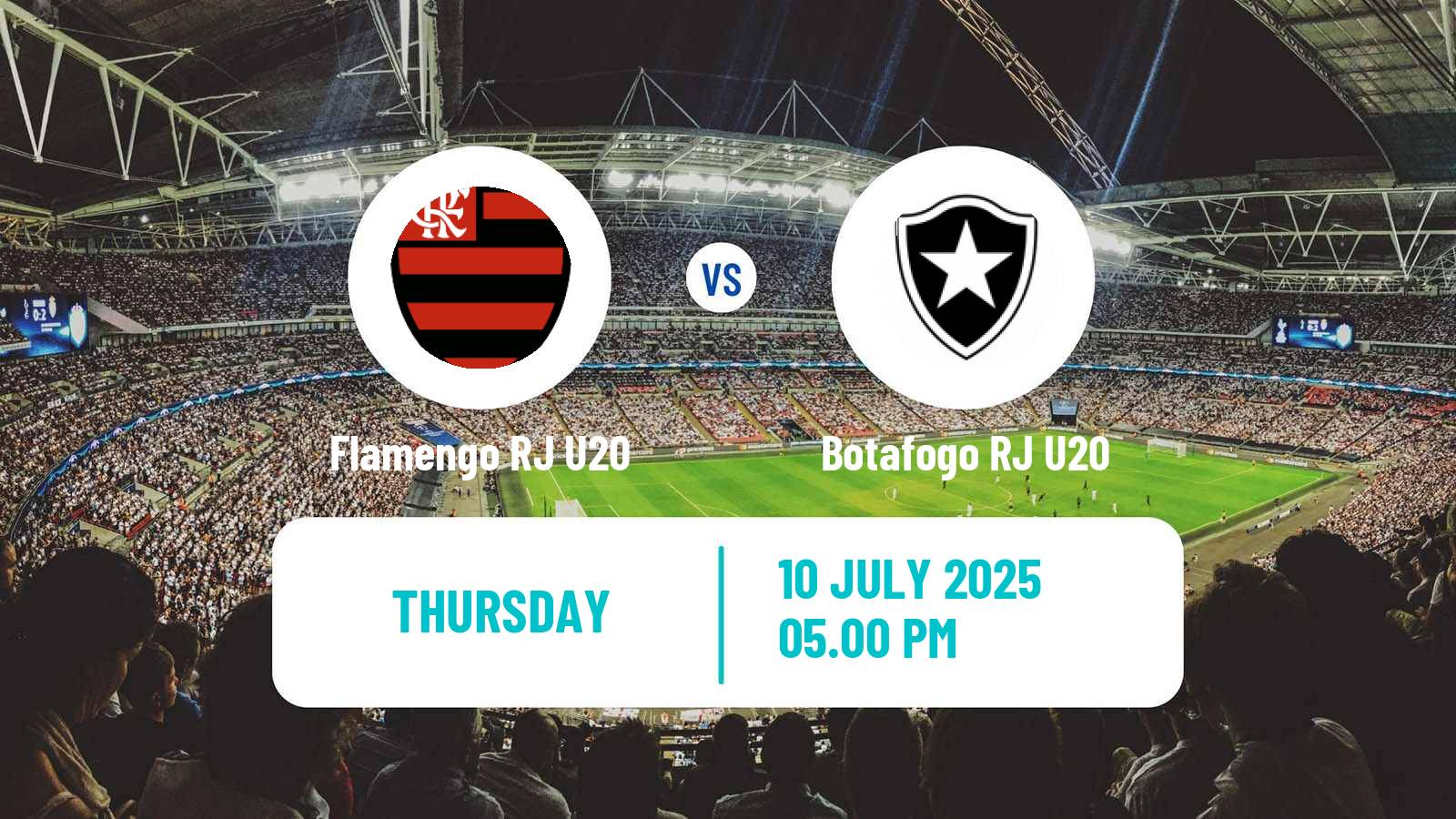 Soccer Brasileiro U20 Flamengo RJ U20 - Botafogo RJ U20