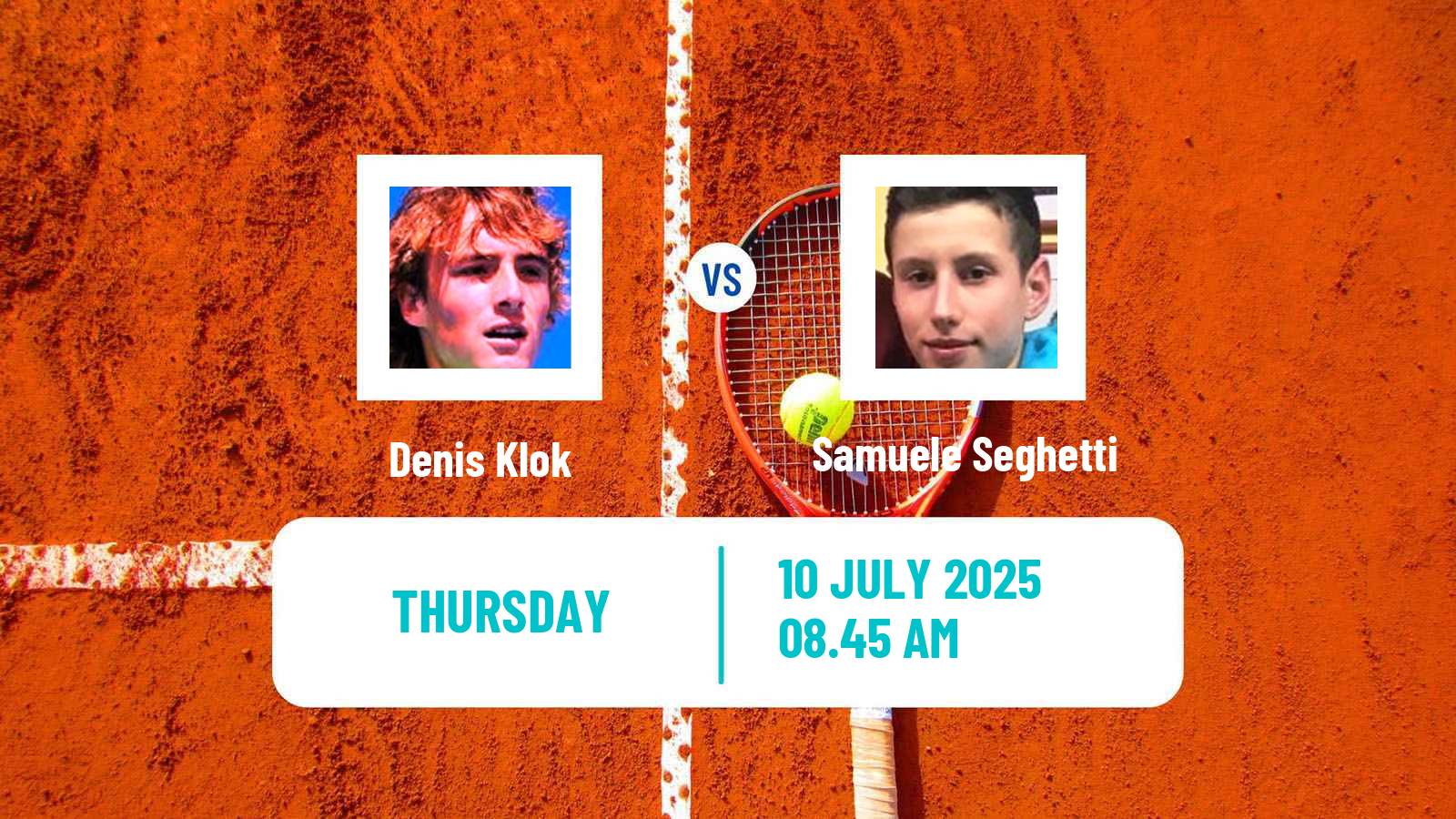 Tennis ITF M15 Kursumlijska Banja 10 Men Denis Klok - Samuele Seghetti