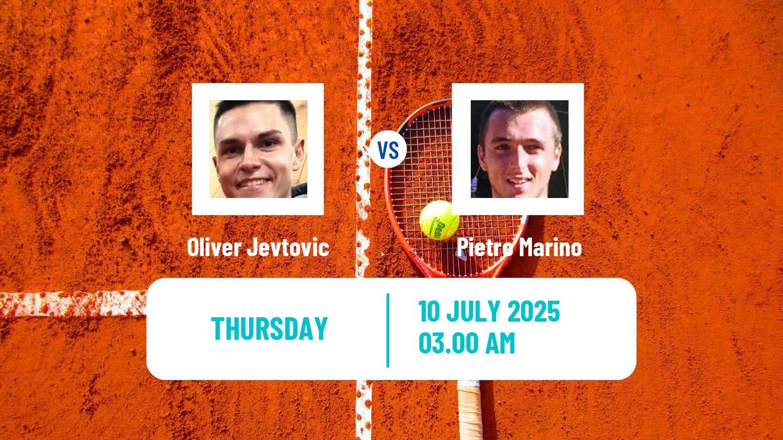 Tennis ITF M15 Kursumlijska Banja 10 Men Oliver Jevtovic - Pietro Marino