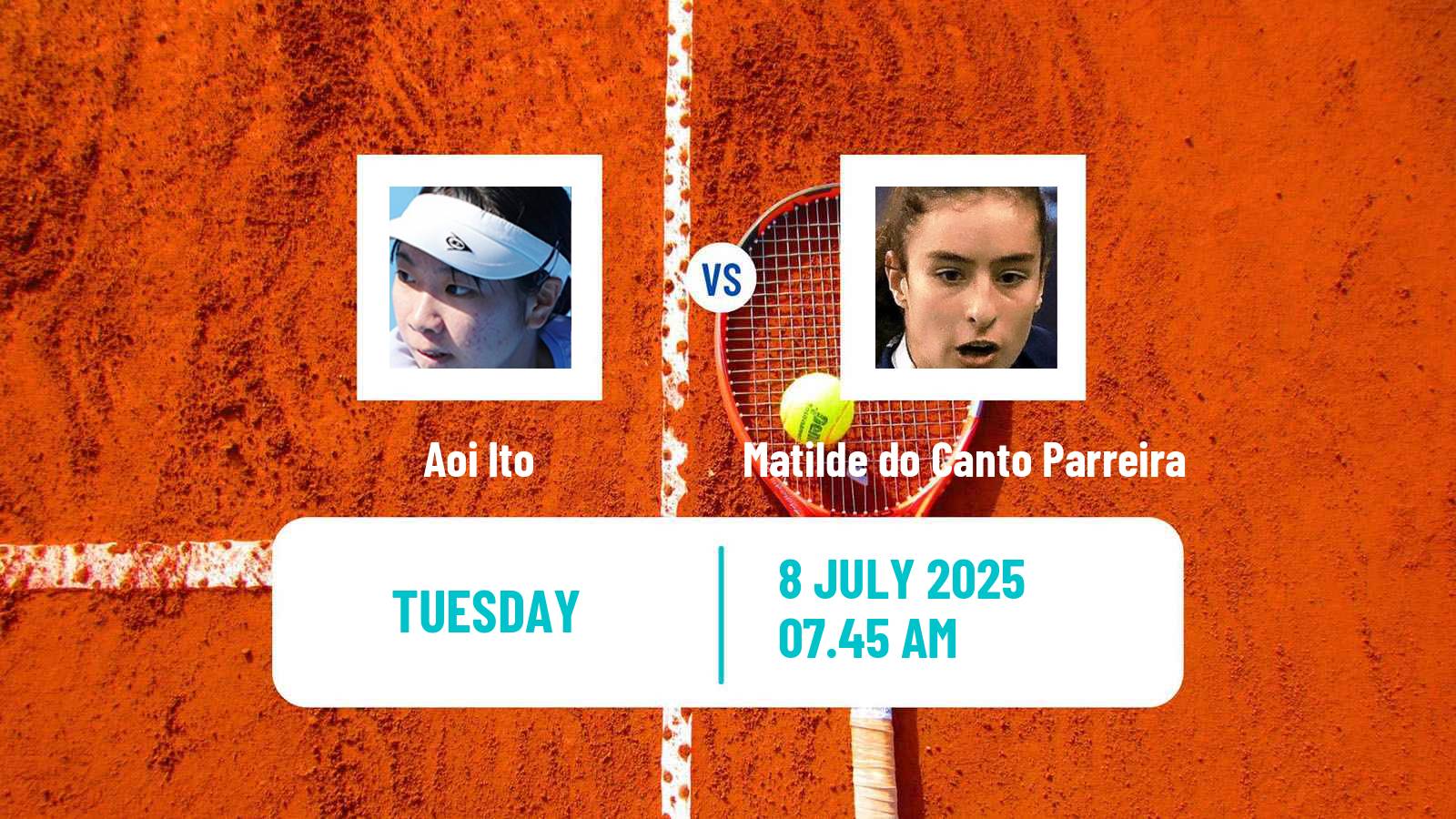 Tennis ITF W50 Corroios Seixal Women Aoi Ito - Matilde do Canto Parreira