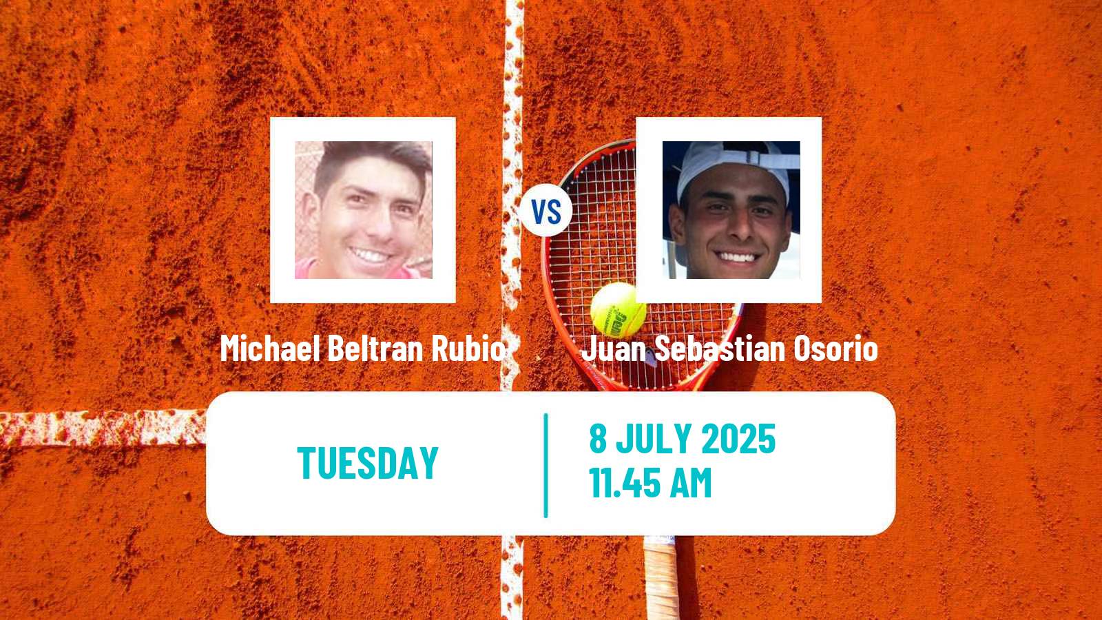 Tennis ITF M25 Villavicencio Men Michael Beltran Rubio - Juan Sebastian Osorio