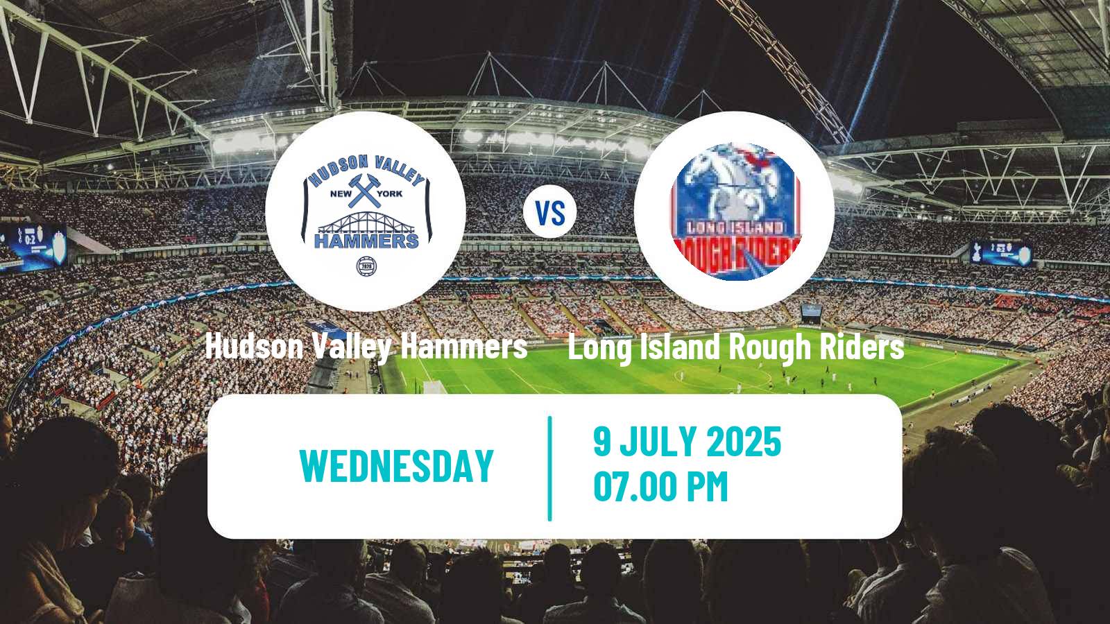 Soccer USL League Two Hudson Valley Hammers - Long Island Rough Riders