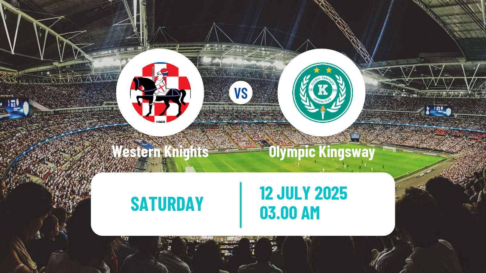 Soccer Australian NPL Western Australia Western Knights - Olympic Kingsway