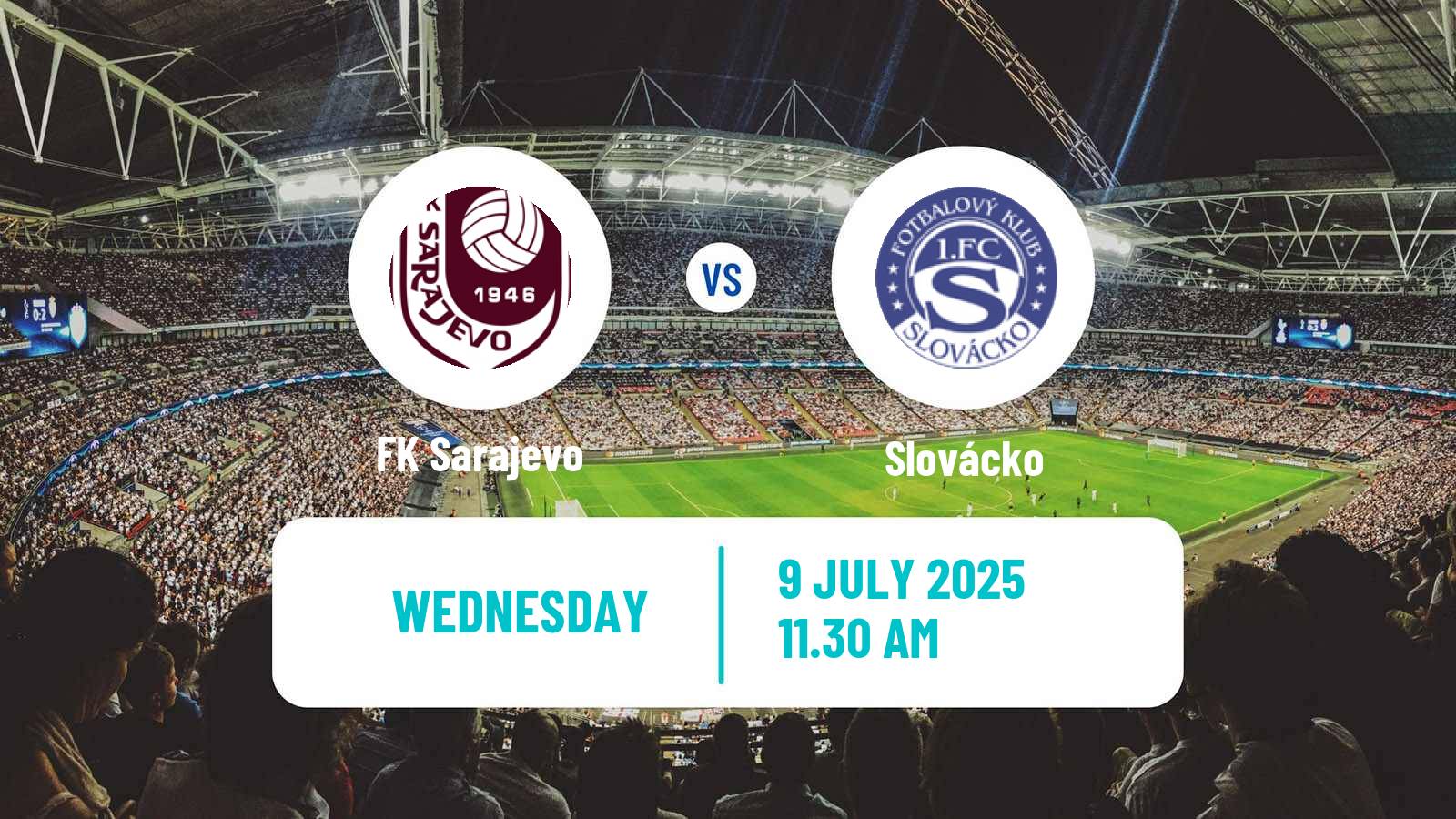 Soccer Club Friendly Sarajevo - Slovácko