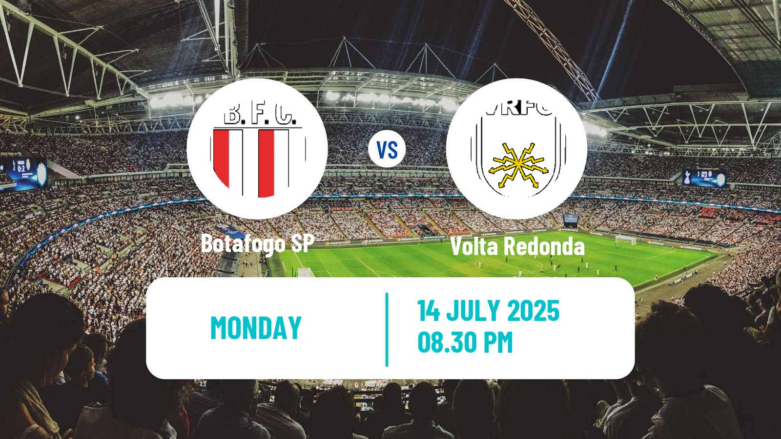 Soccer Brazilian Serie B Botafogo SP - Volta Redonda