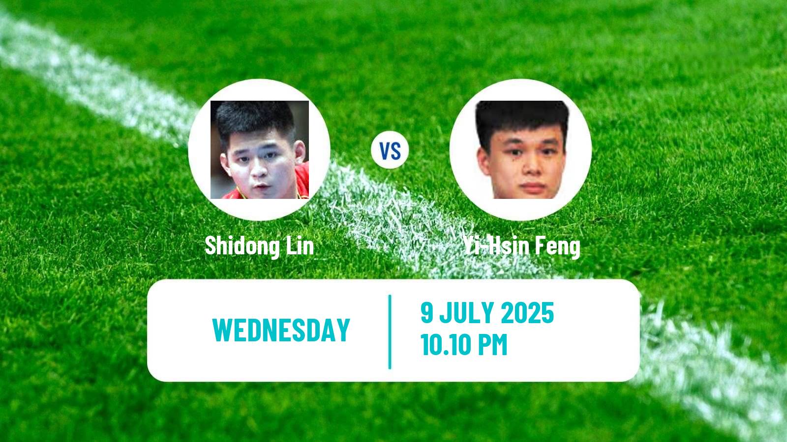 Table tennis United States Smash Men Shidong Lin - Yi-Hsin Feng