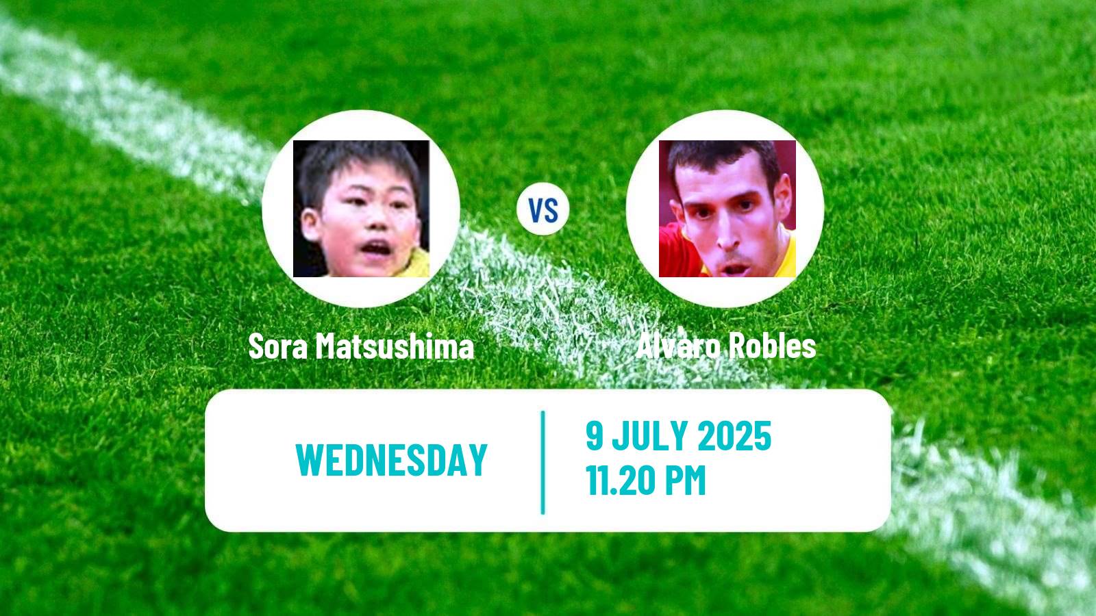 Table tennis United States Smash Men Sora Matsushima - Alvaro Robles