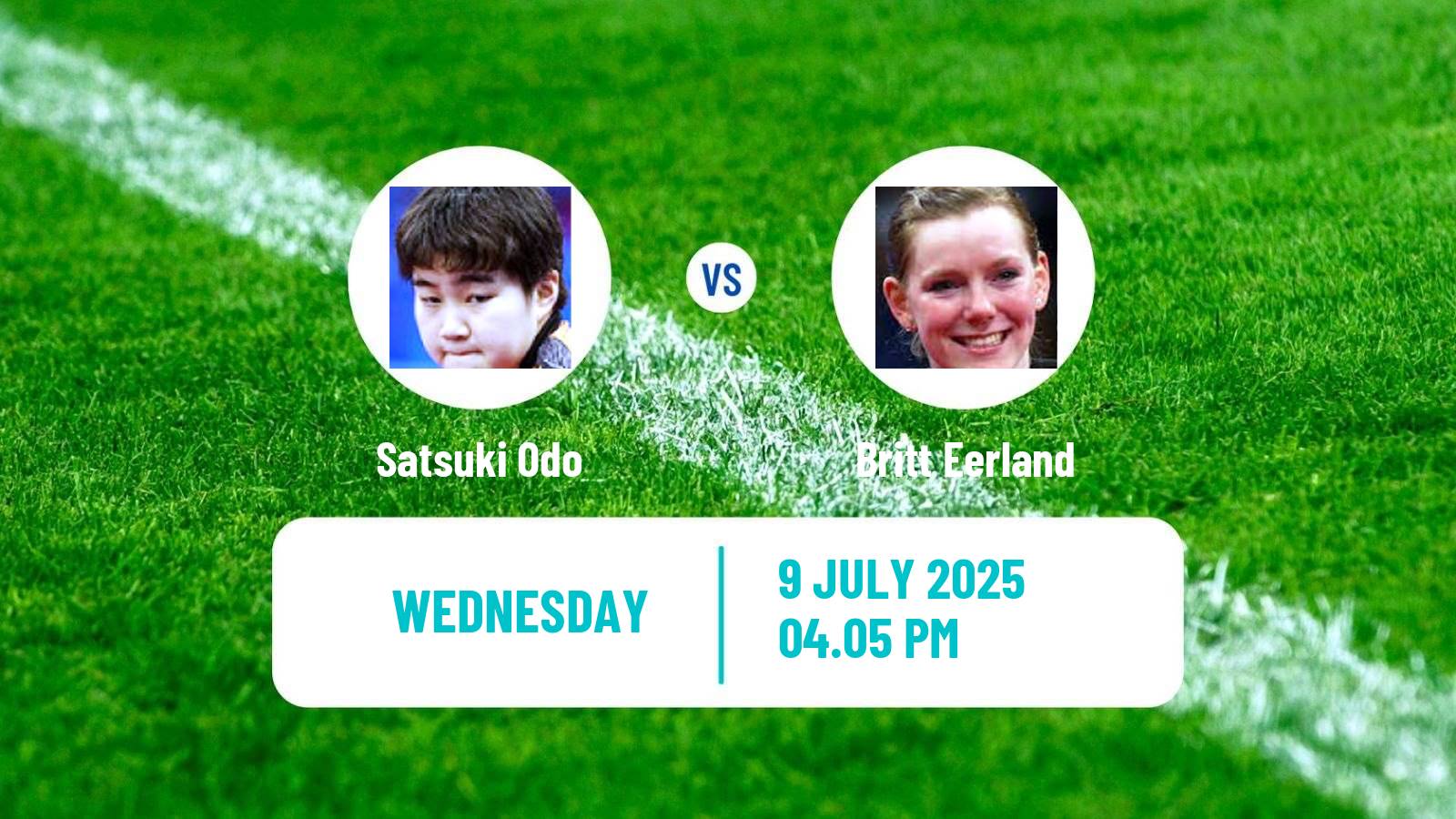 Table tennis United States Smash Women Satsuki Odo - Britt Eerland