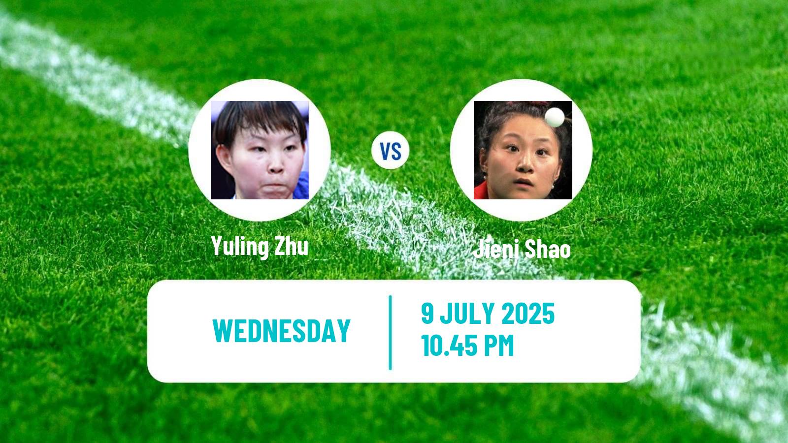 Table tennis United States Smash Women Yuling Zhu - Jieni Shao