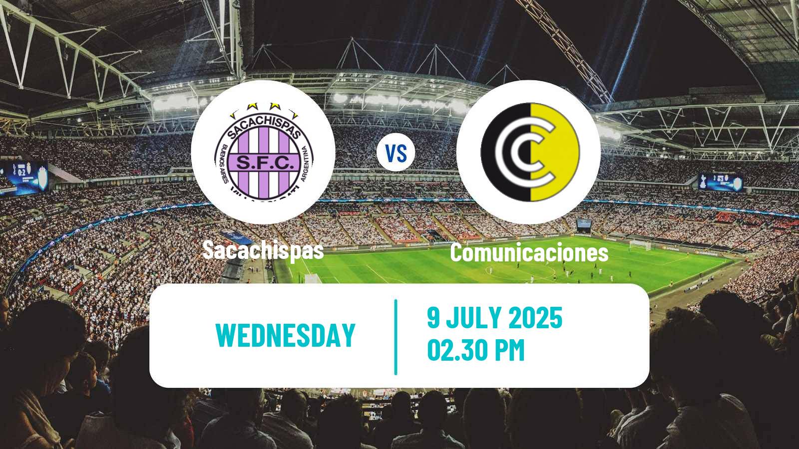 Soccer Argentinian Primera B Sacachispas - Comunicaciones