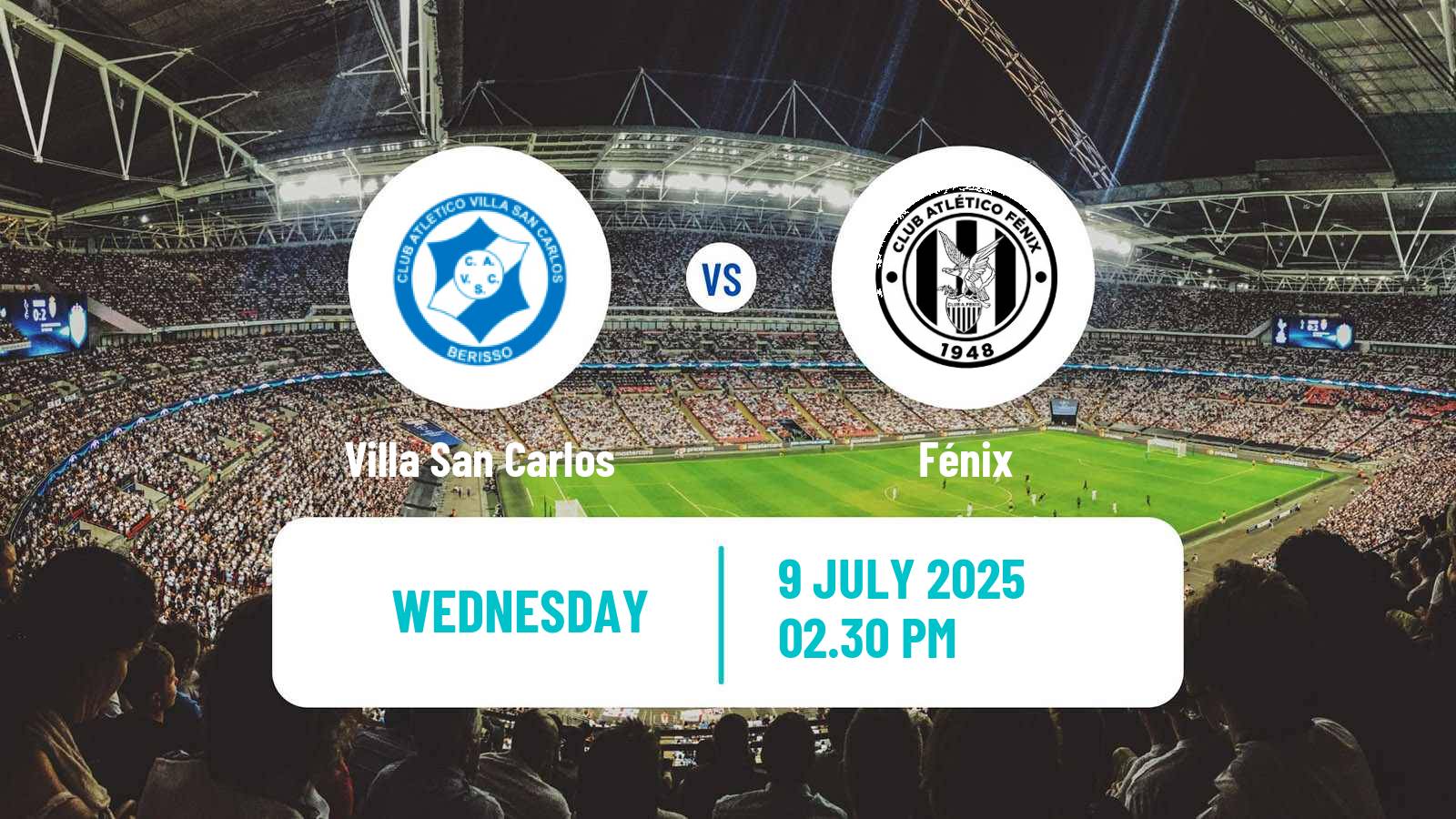 Soccer Argentinian Primera B Villa San Carlos - Fénix