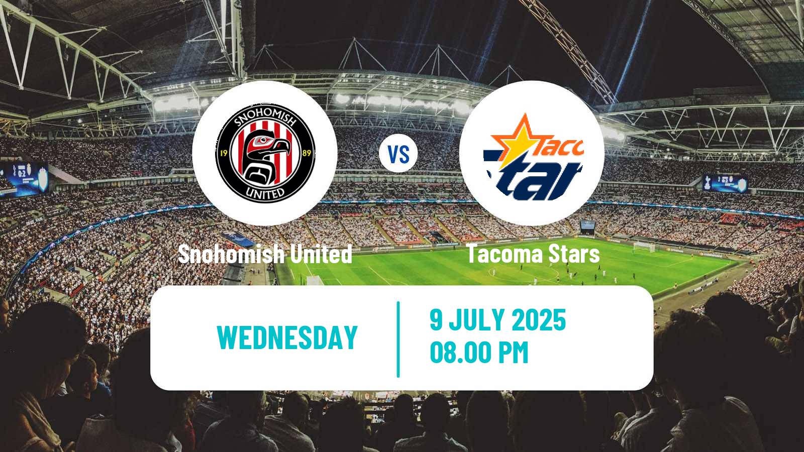 Soccer USL League Two Snohomish United - Tacoma Stars