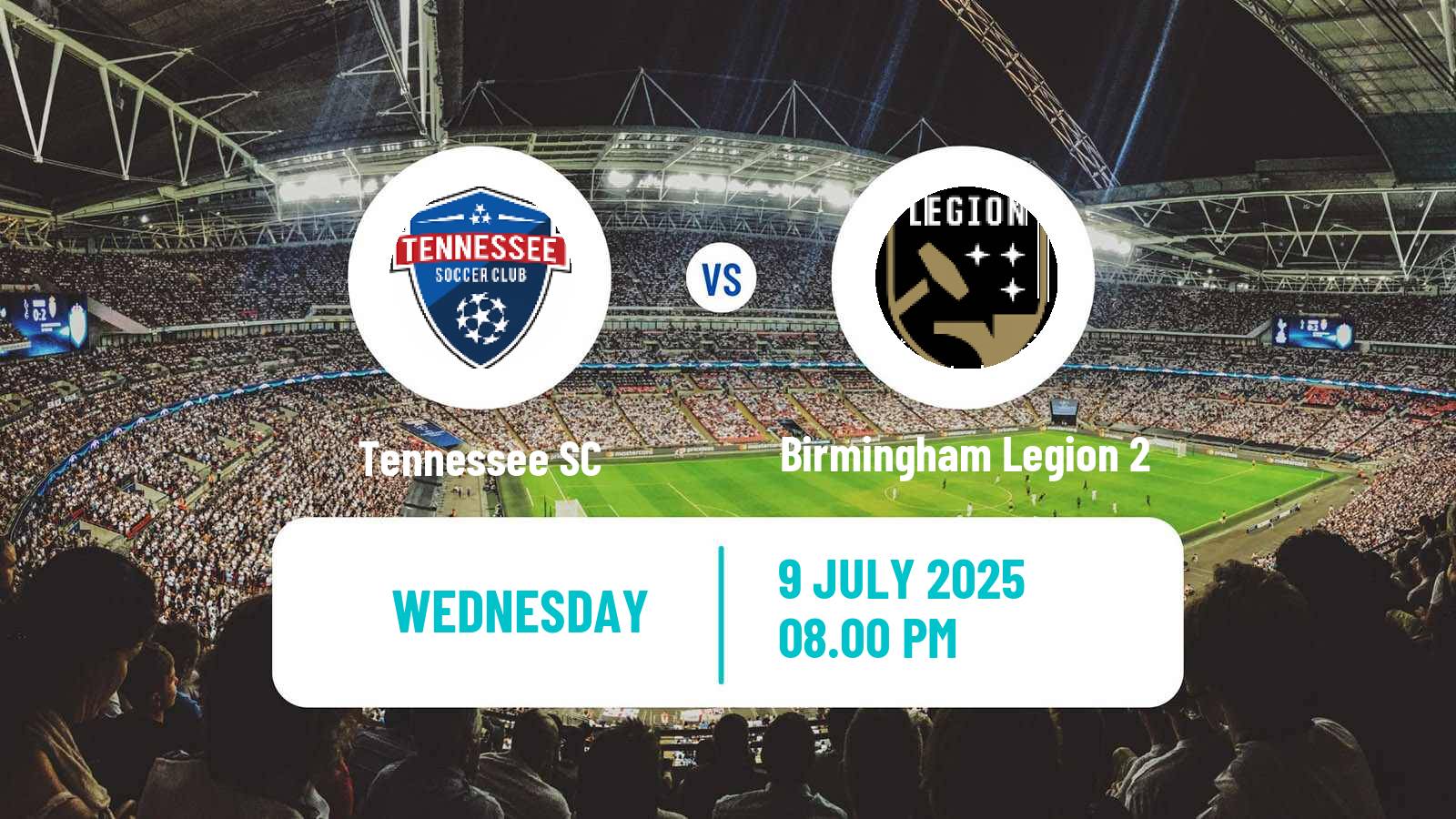 Soccer USL League Two Tennessee - Birmingham Legion 2