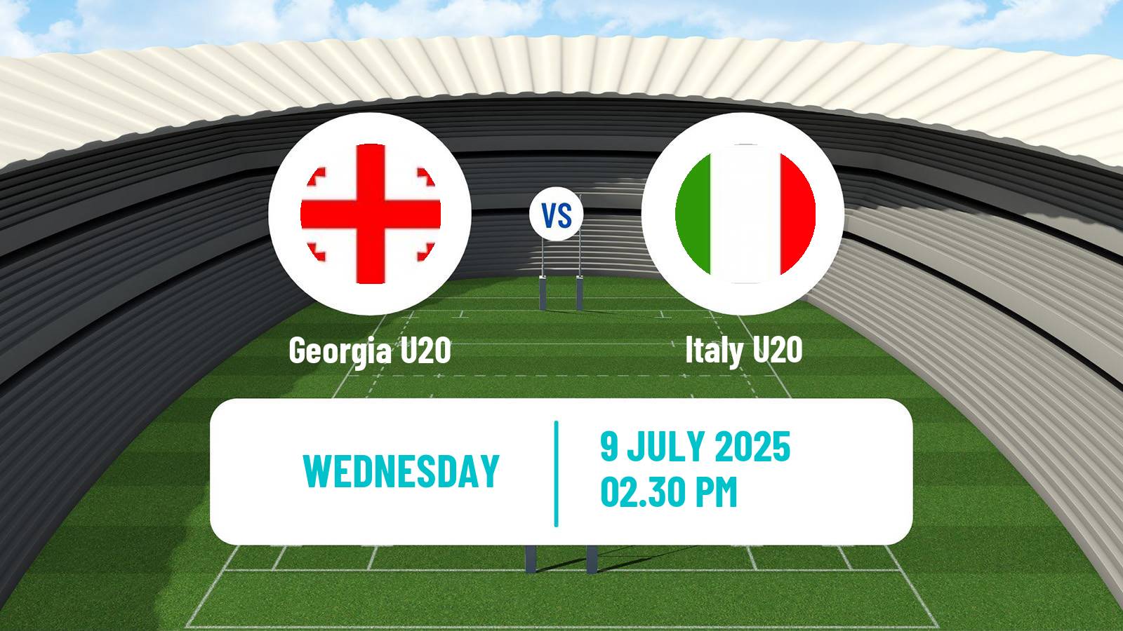 Rugby union World Championship U20 Rugby Union Georgia U20 - Italy U20