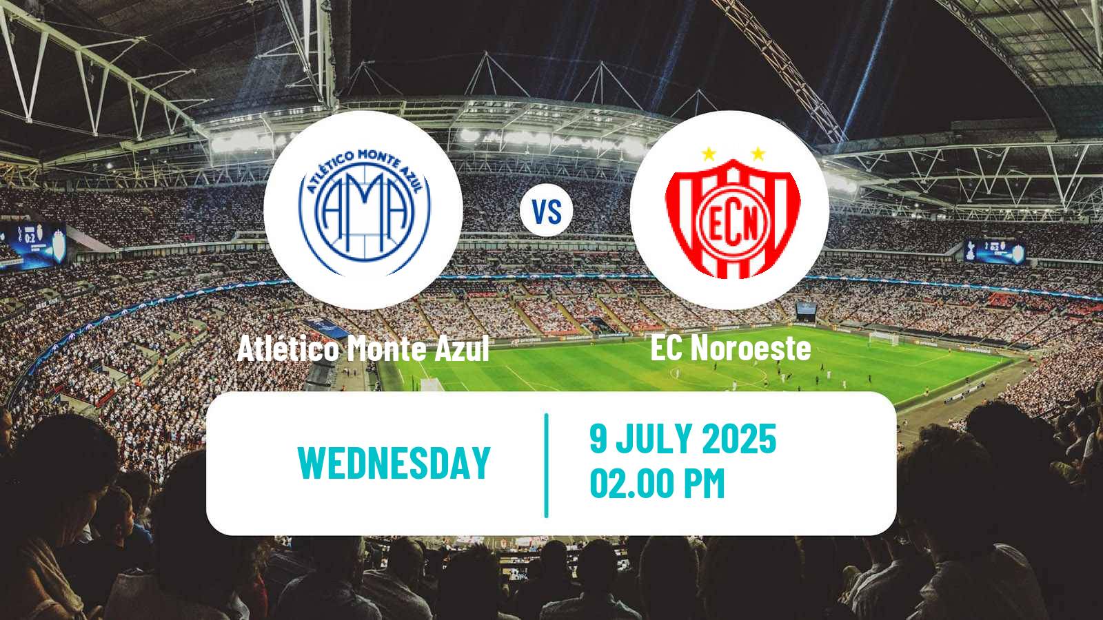 Soccer Brazilian Copa Paulista Atlético Monte Azul - EC Noroeste