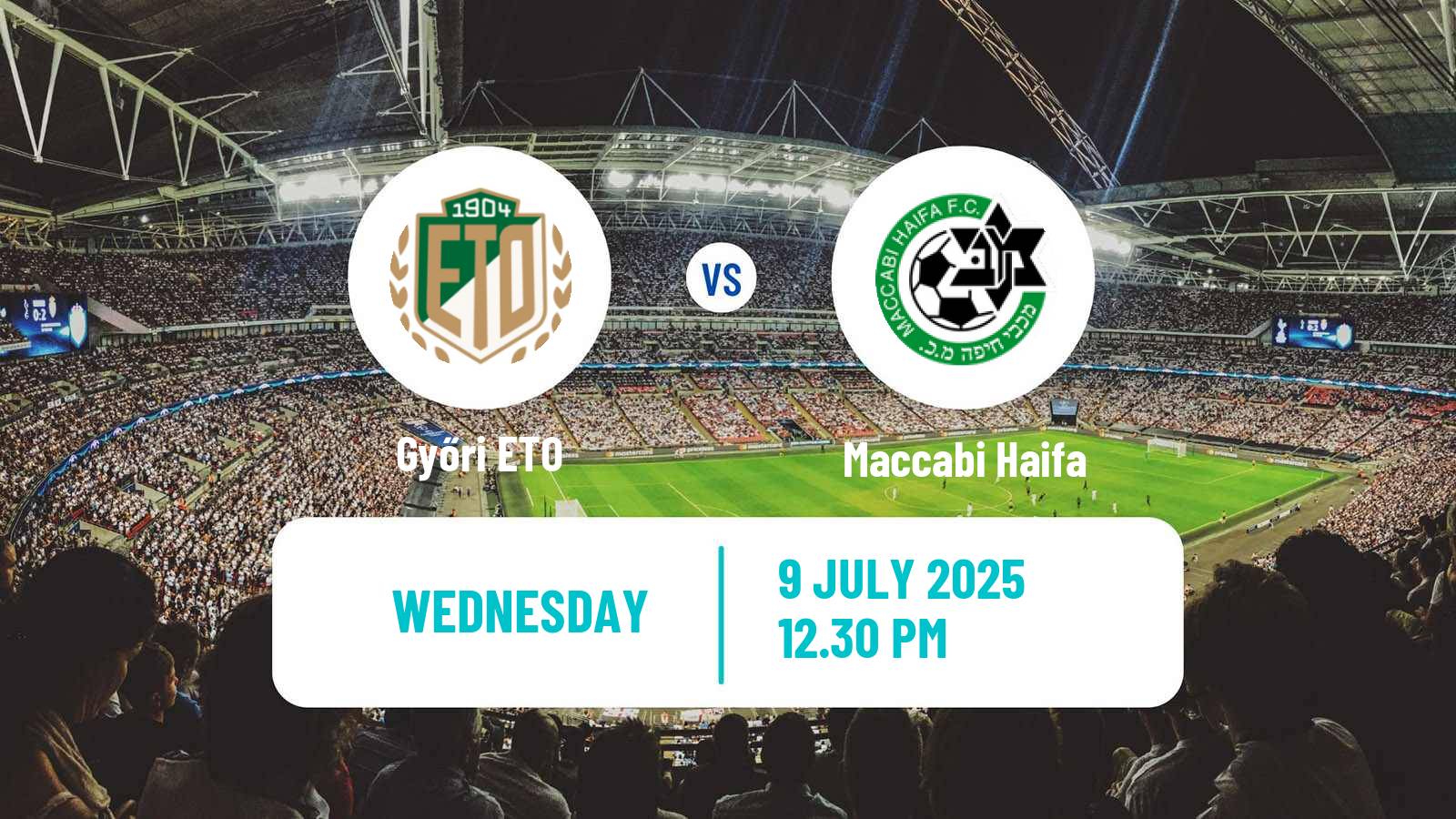 Soccer Club Friendly Győri ETO - Maccabi Haifa