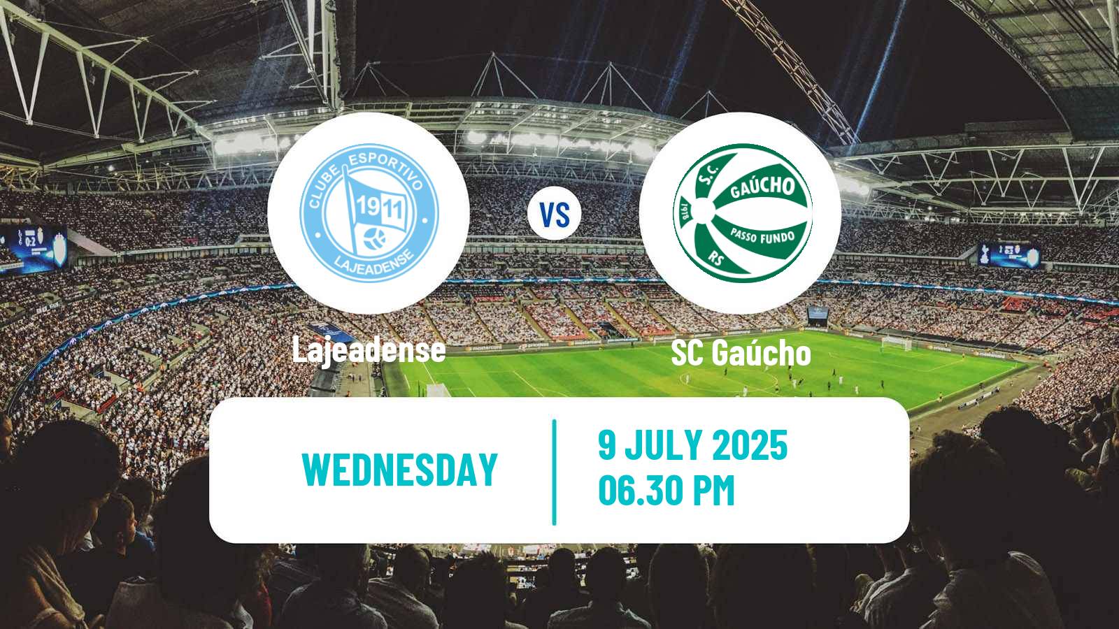 Soccer Brazilian Campeonato Gaucho 2 Lajeadense - Gaúcho