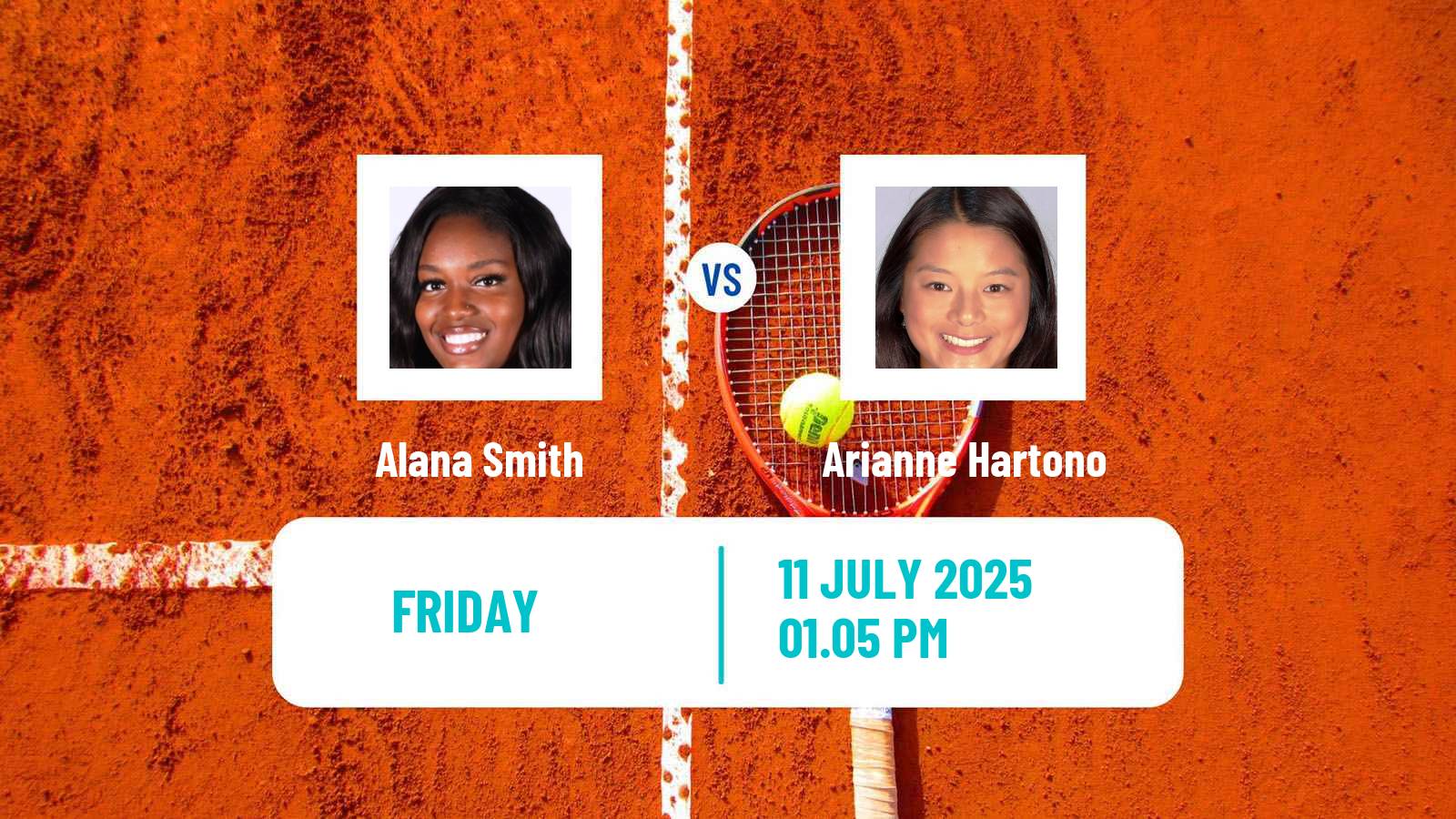 Tennis Newport Challenger Women Alana Smith - Arianne Hartono