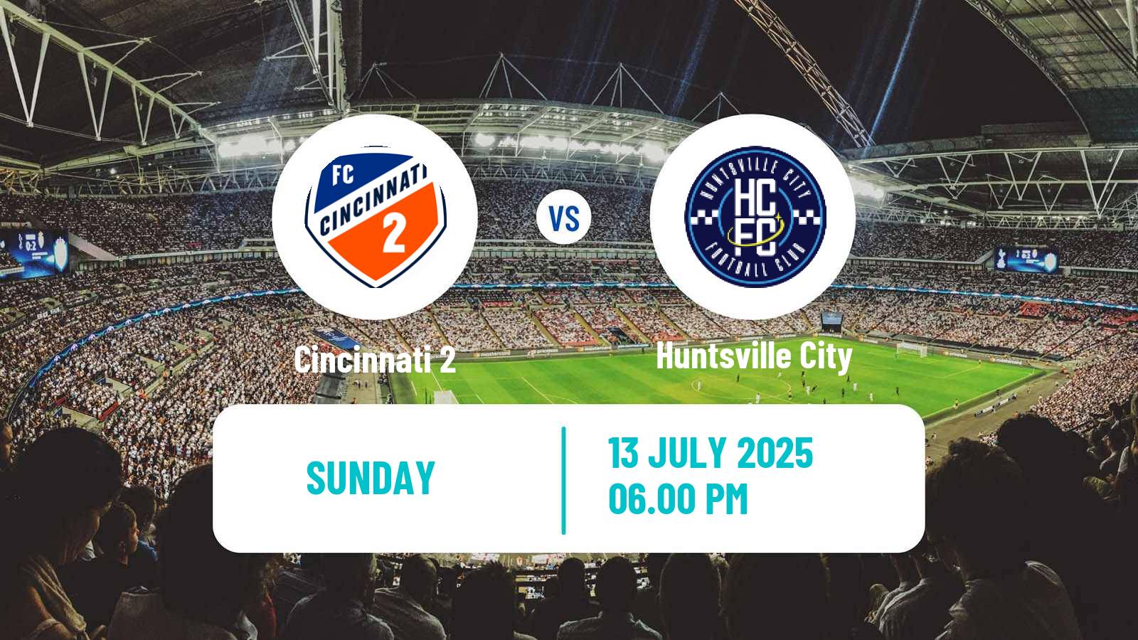 Soccer MLS Next Pro Cincinnati 2 - Huntsville City