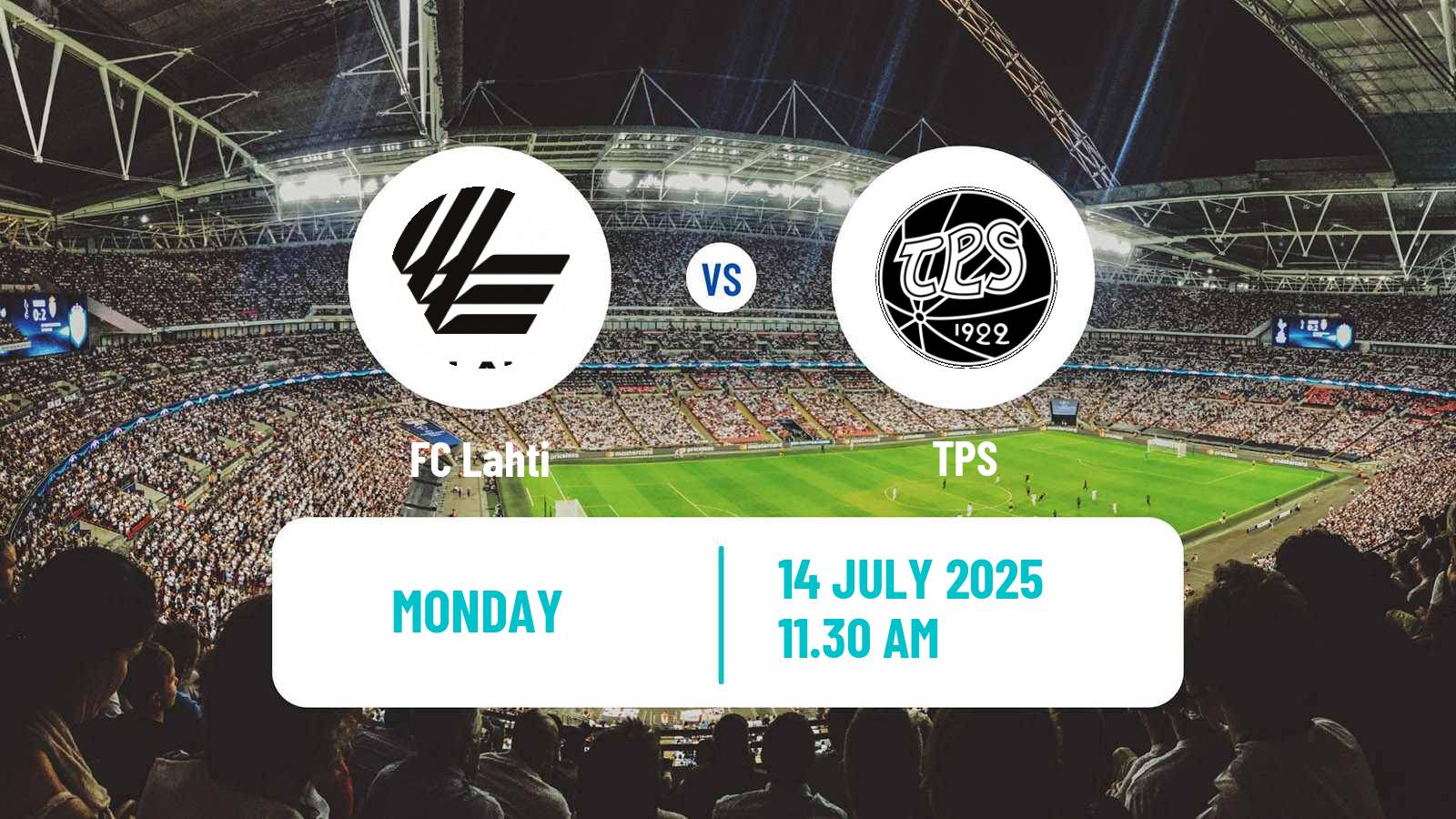 Soccer Finnish Ykkosliiga Lahti - TPS