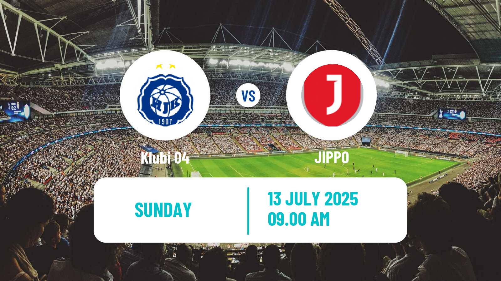 Soccer Finnish Ykkosliiga Klubi 04 - JIPPO
