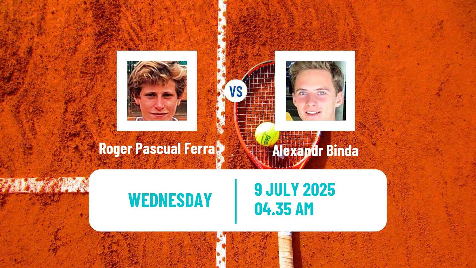 Tennis ITF M25 Roda De Bara Men Roger Pascual Ferra - Alexandr Binda