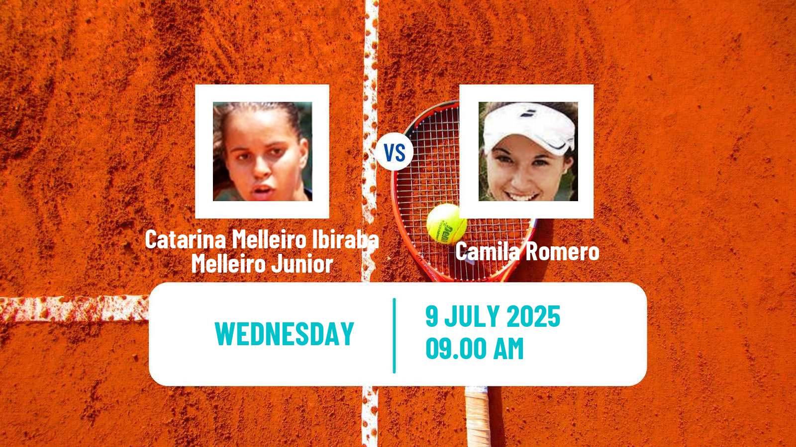 Tennis ITF W35 Rio Claro Women Catarina Melleiro Ibiraba Melleiro Junior - Camila Romero
