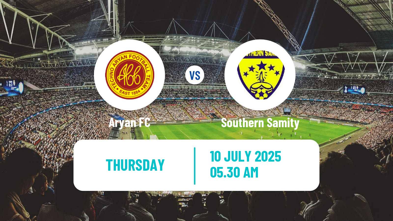 Soccer Calcutta Premier Division Aryan - Southern Samity