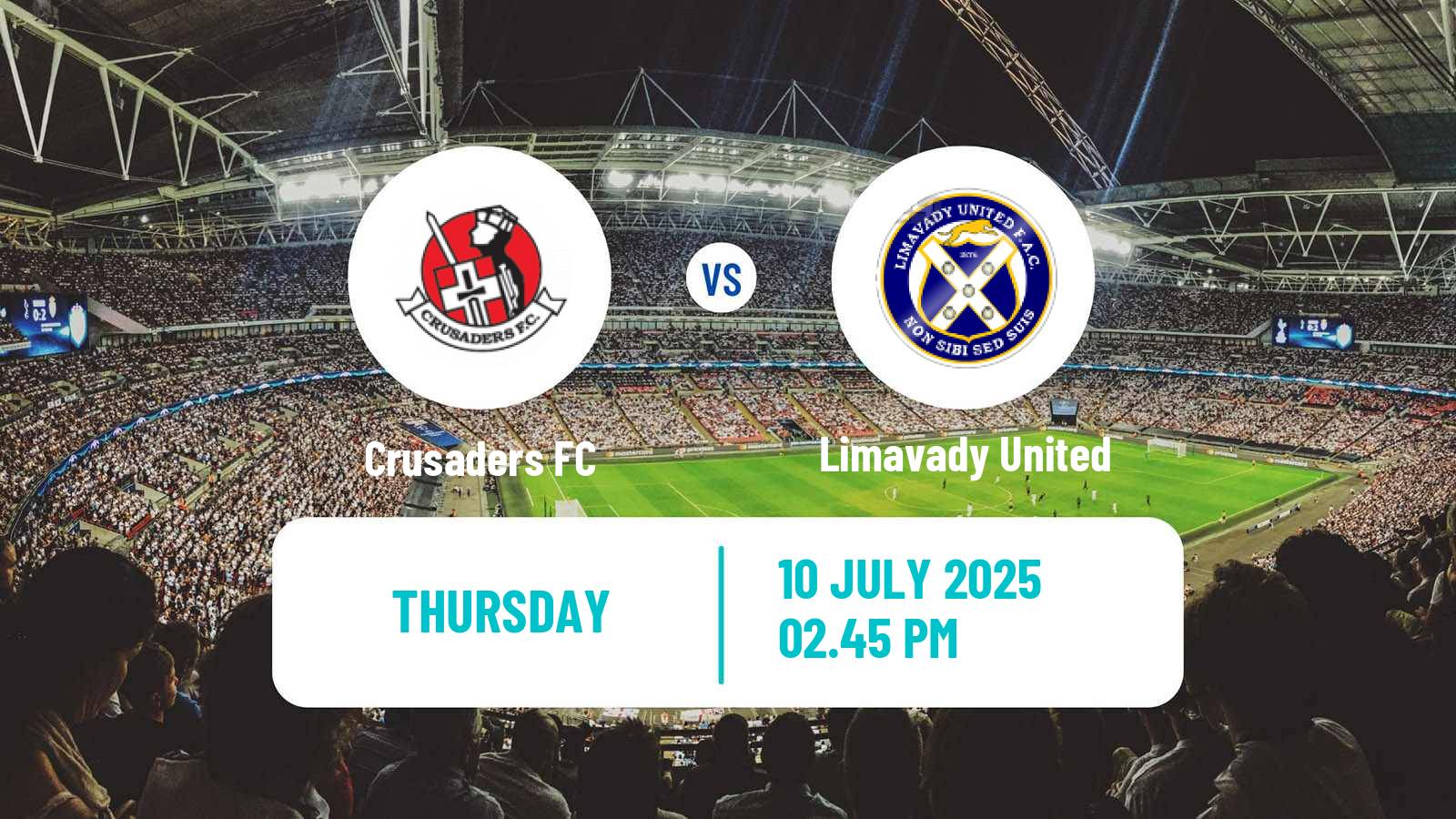 Soccer Club Friendly Crusaders - Limavady United
