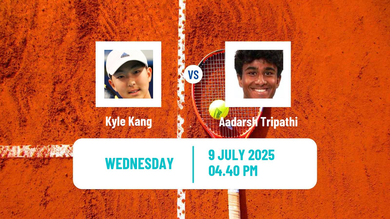 Tennis ITF M15 San Diego Ca 4 Men Kyle Kang - Aadarsh Tripathi