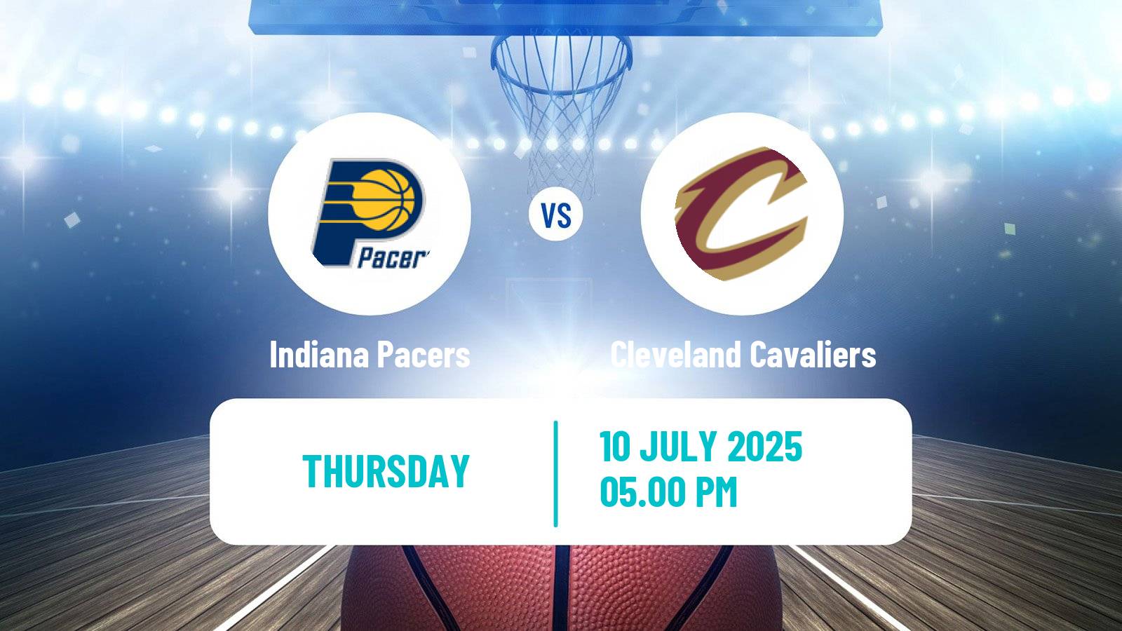 Basketball NBA Las Vegas Summer League Indiana Pacers - Cleveland Cavaliers