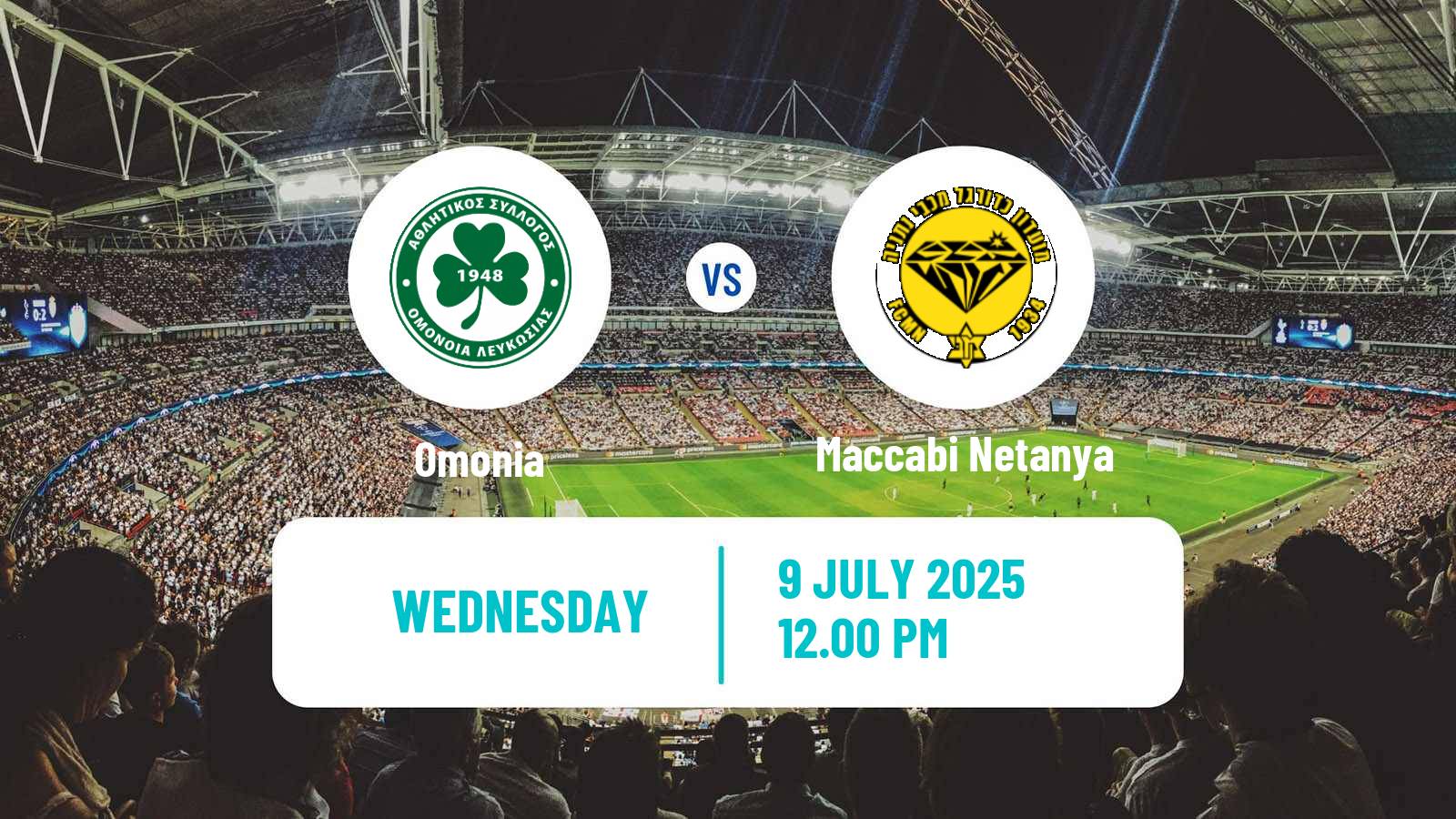 Soccer Club Friendly Omonia - Maccabi Netanya