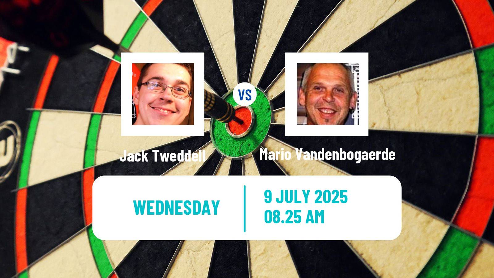Darts Players Championship 21 Jack Tweddell - Mario Vandenbogaerde