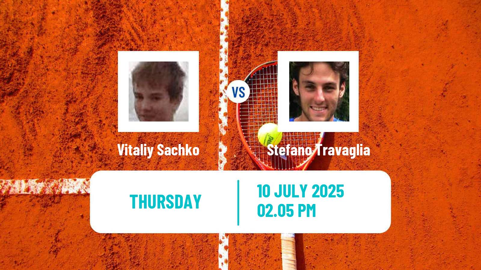 Tennis Trieste Challenger Men Vitaliy Sachko - Stefano Travaglia