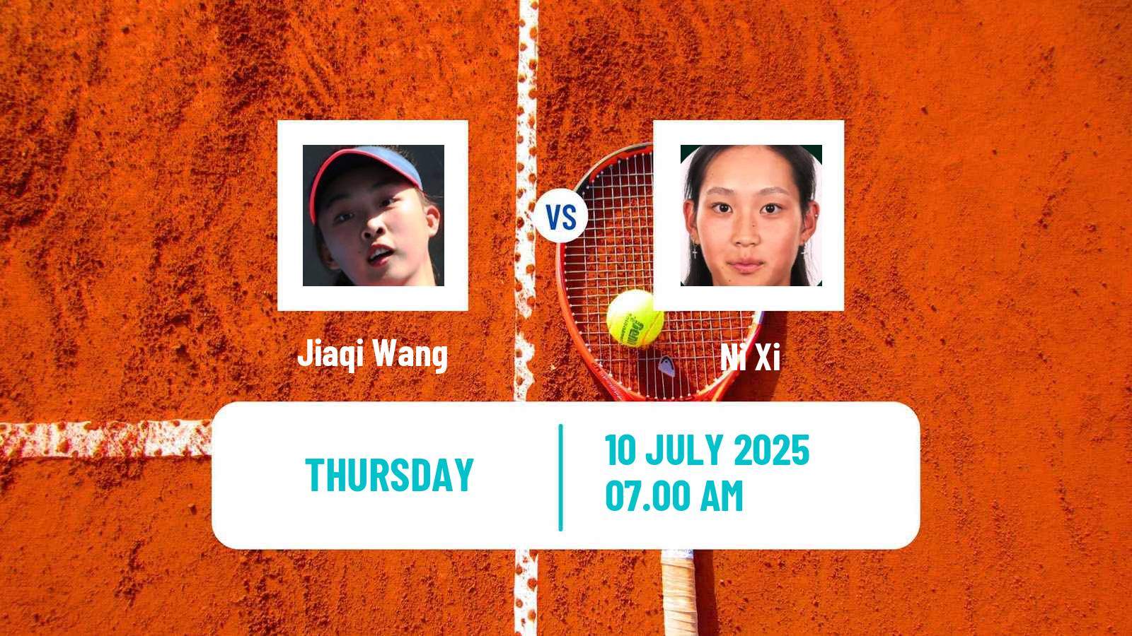 Tennis ITF W15 Maanshan 9 Women Jiaqi Wang - Ni Xi