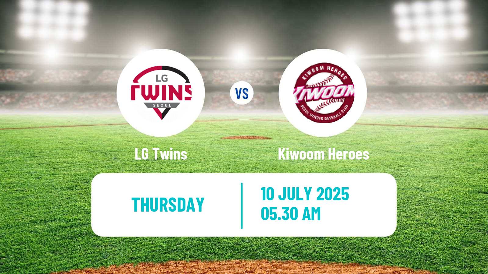 Baseball KBO LG Twins - Kiwoom Heroes