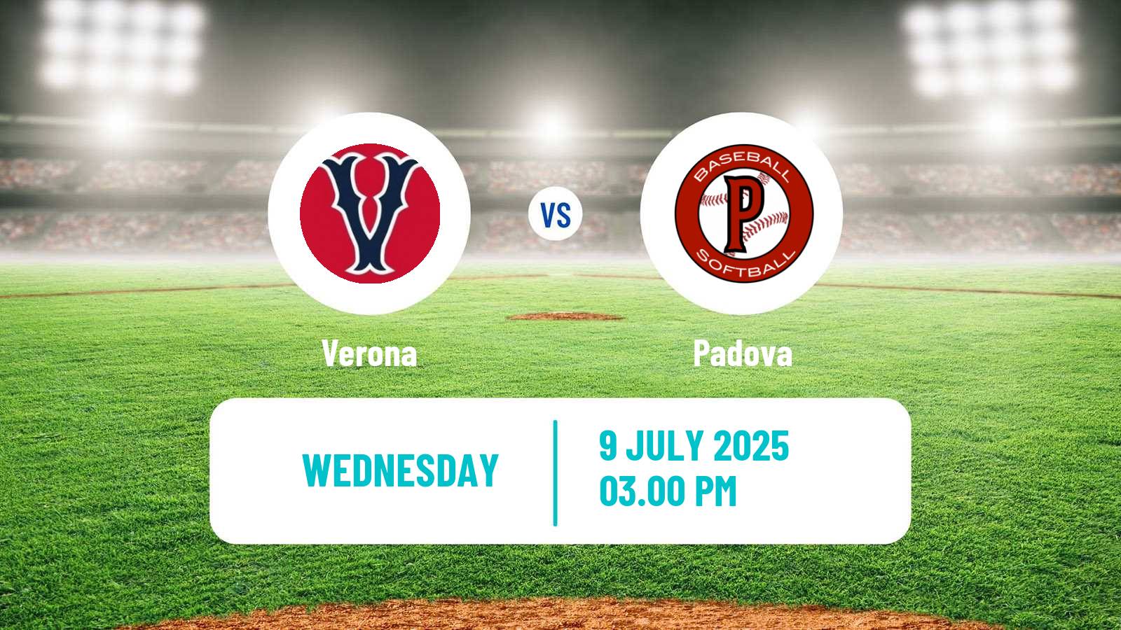 Baseball Italian Serie A1 Baseball Verona - Padova
