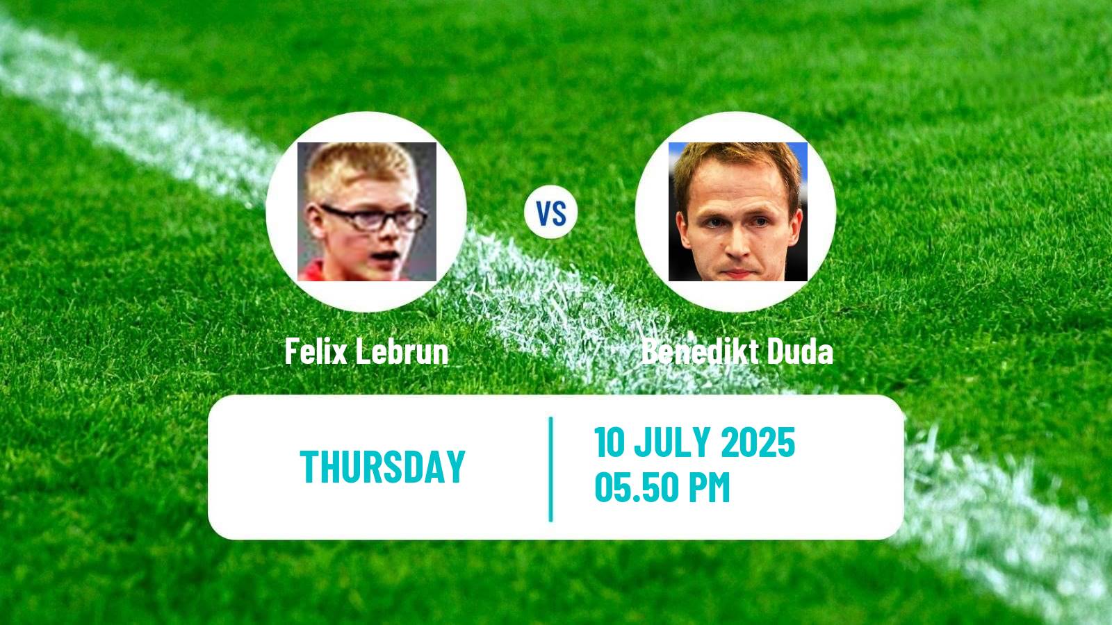 Table tennis United States Smash Men Felix Lebrun - Benedikt Duda