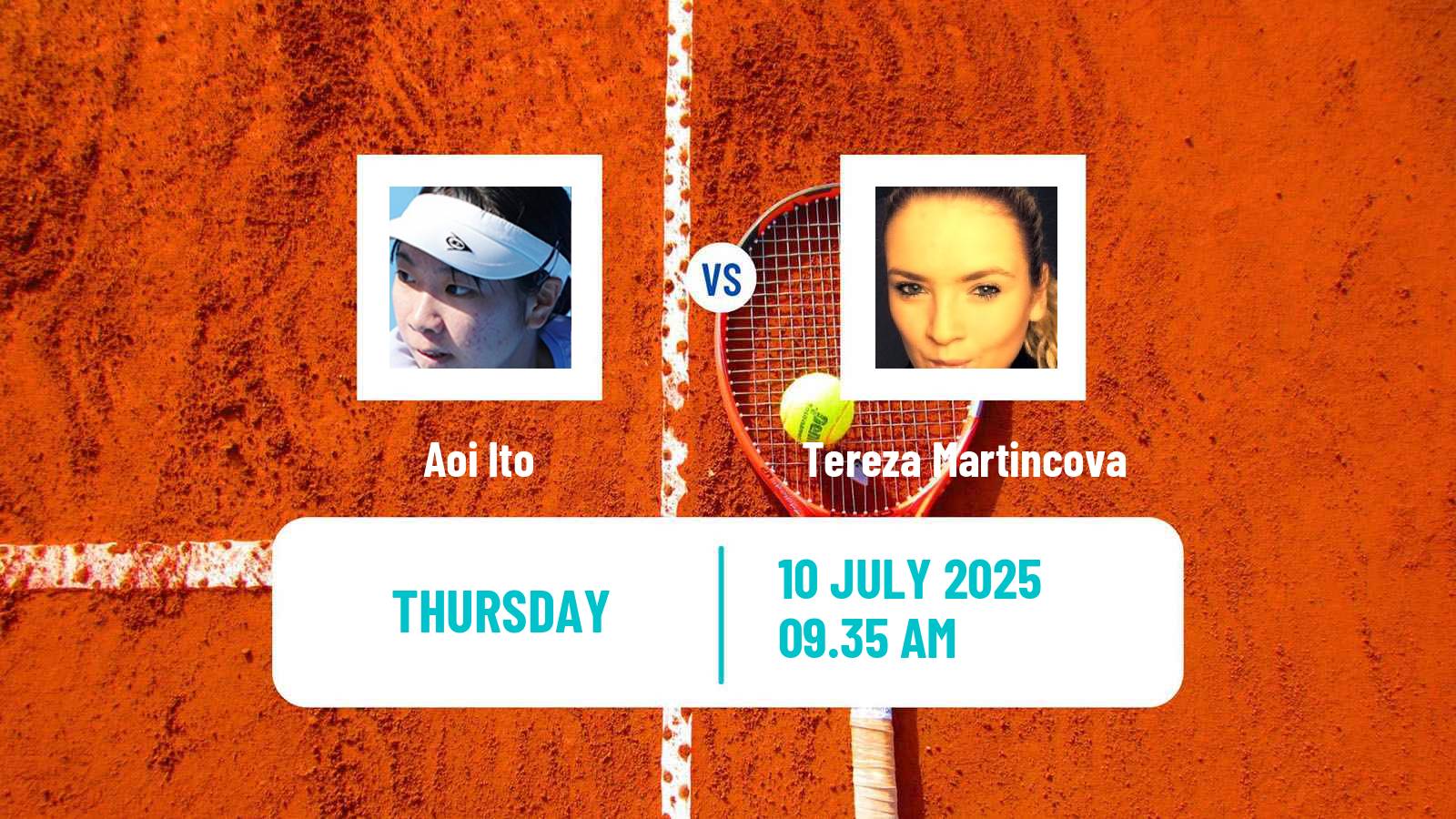 Tennis ITF W50 Corroios Seixal Women Aoi Ito - Tereza Martincova
