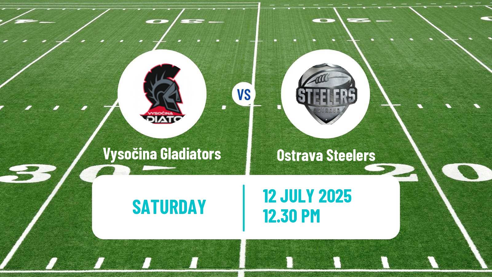 American football Czech CLAF Vysočina Gladiators - Ostrava Steelers