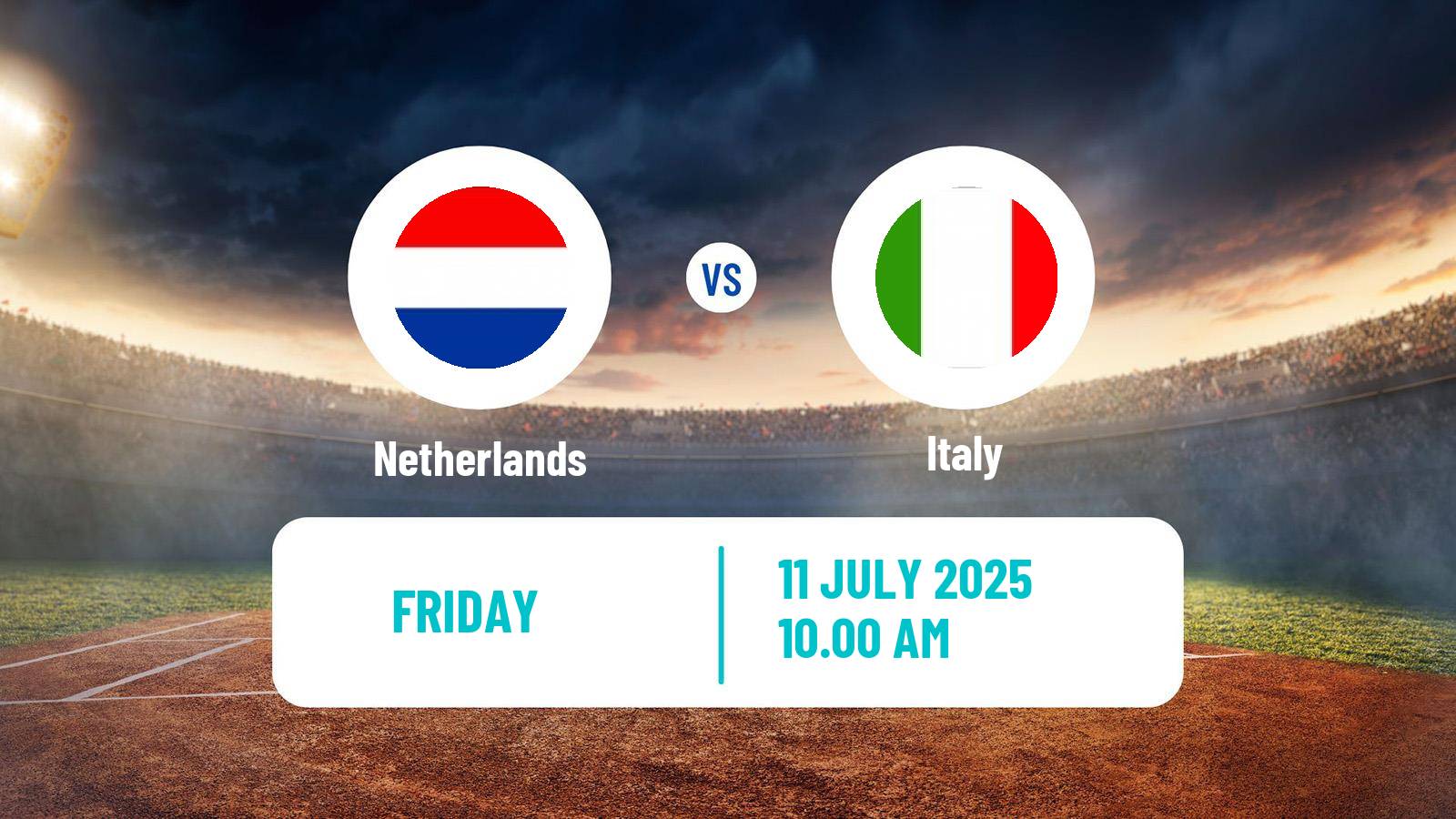 Cricket ICC World Twenty20 Netherlands - Italy