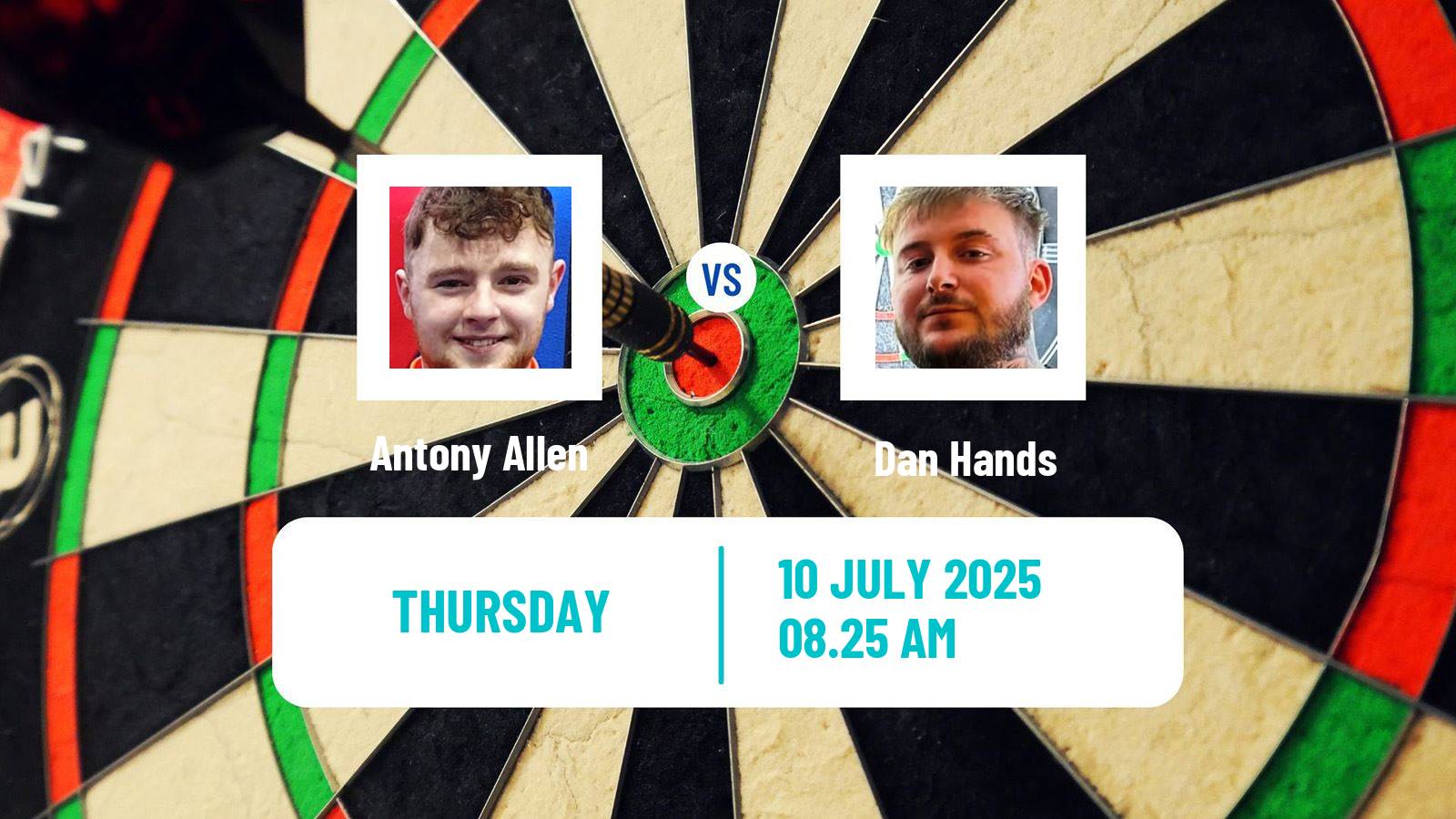 Darts Modus Super Series Antony Allen - Dan Hands