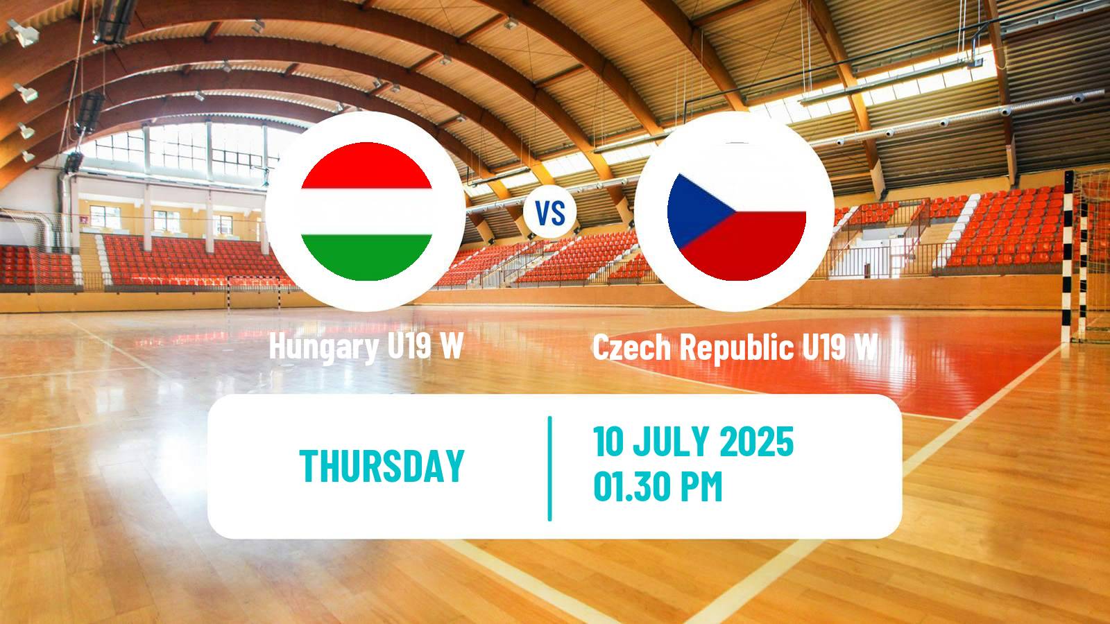 Handball European Championship U19 Handball Women Hungary U19 W - Czech Republic U19 W