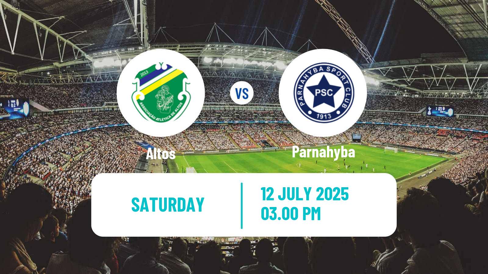 Soccer Brazilian Serie D Altos - Parnahyba