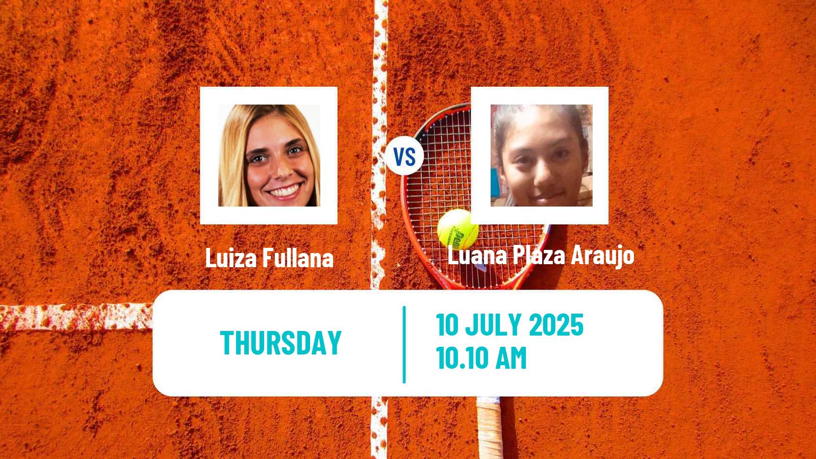 Tennis ITF W35 Rio Claro Women Luiza Fullana - Luana Plaza Araujo