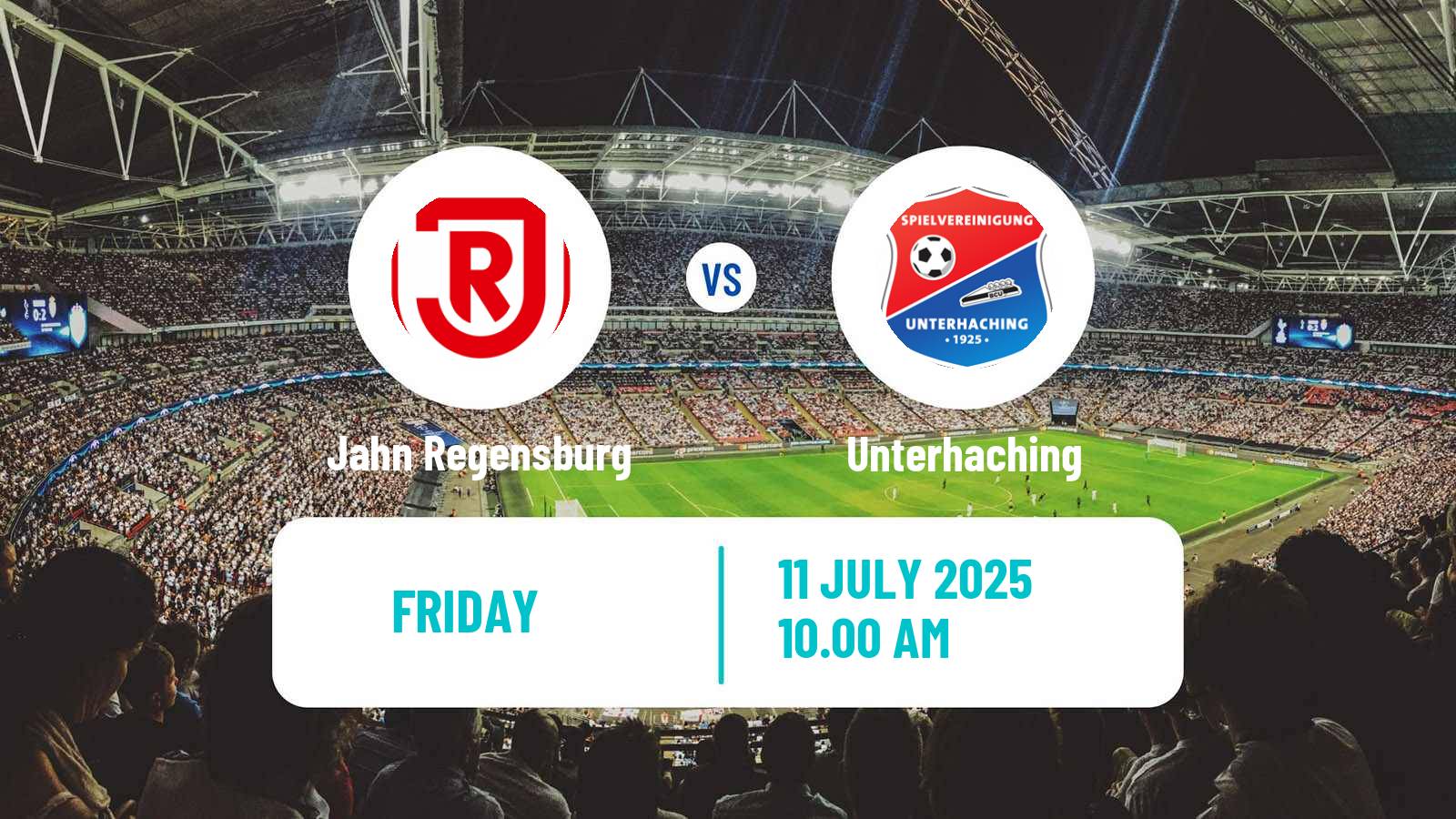 Soccer Club Friendly Jahn Regensburg - Unterhaching